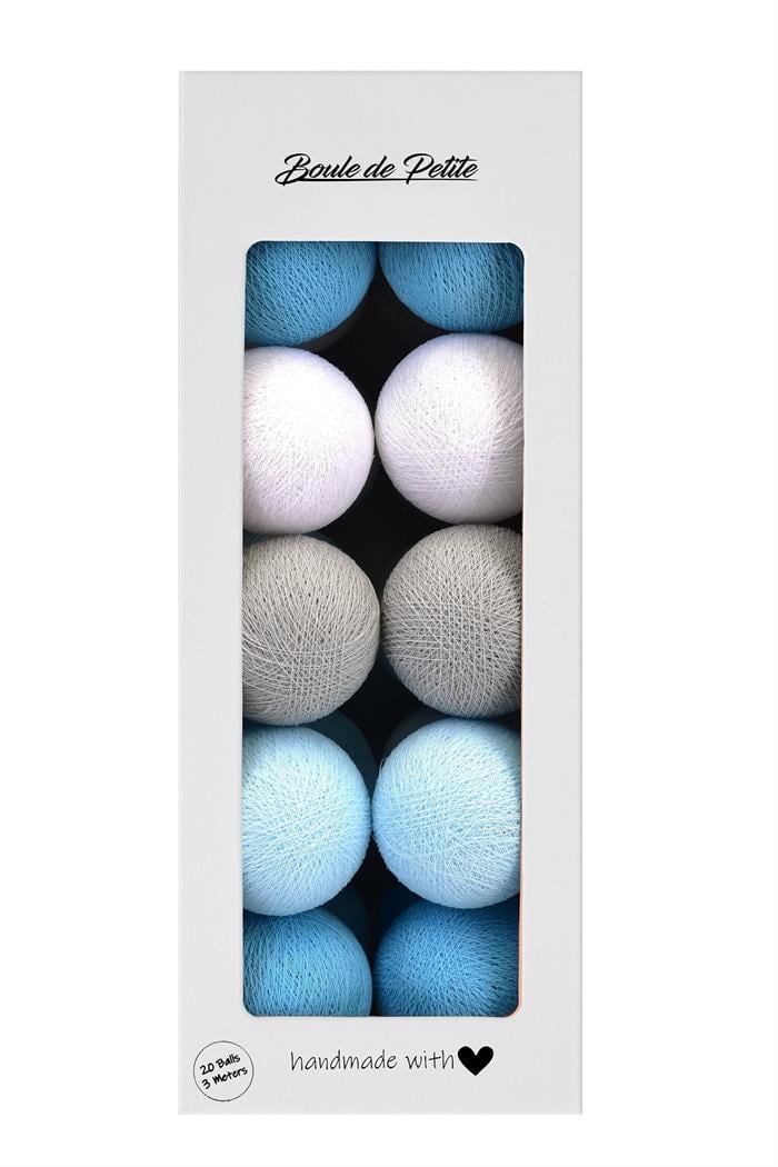 Sky Blue Işıklı Top
