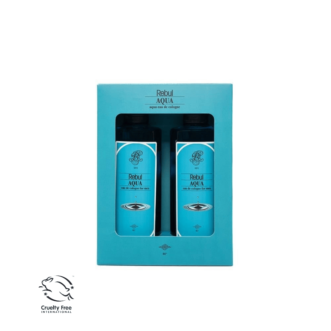 Rebul Aqua Edc Kolonya 250 ML 2'li Set