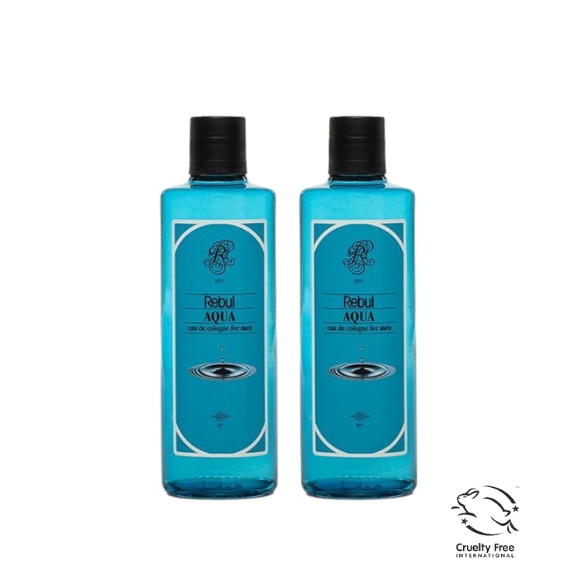 Rebul Aqua Edc Kolonya 250 ML 2'li Set
