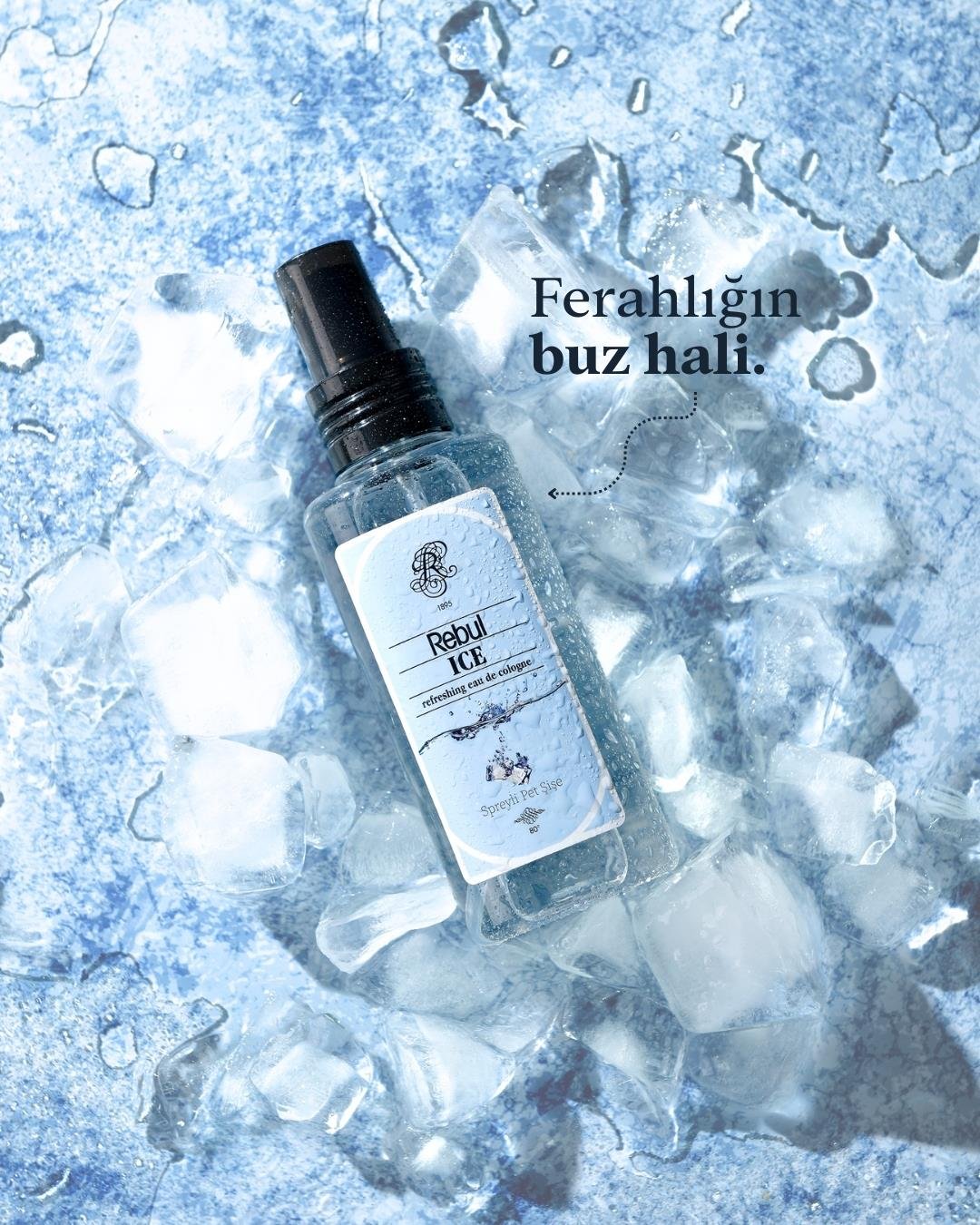 Rebul Ice EDC Kolonya 125 ml Pet Şişe