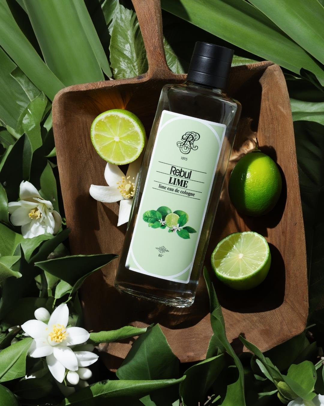 Rebul Lime EDC Kolonya 250 ml Cam Şişe