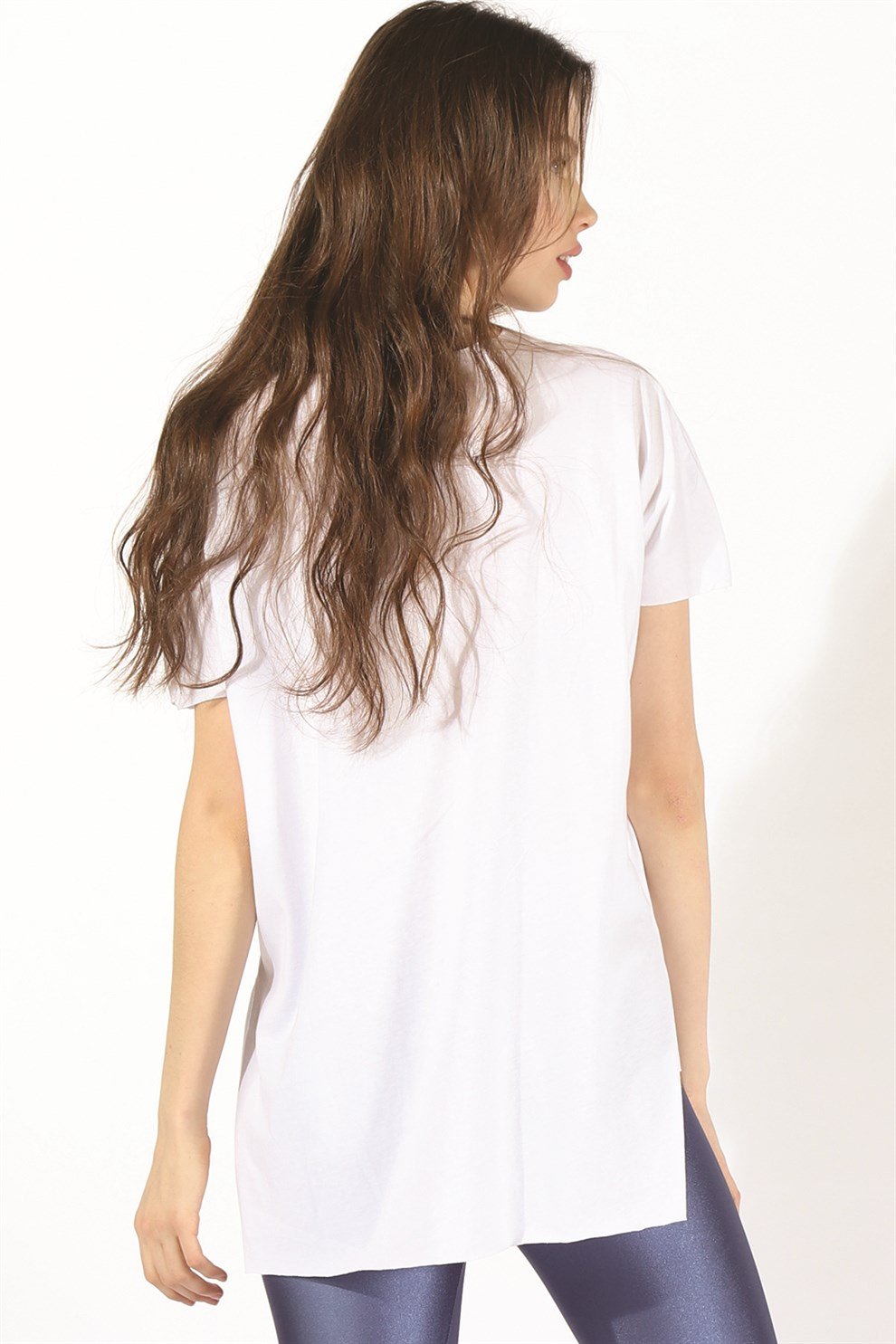 BTS Oversize Tshirt 3003 BEYAZBTS Oversize Tshirt 3003 BEYAZ