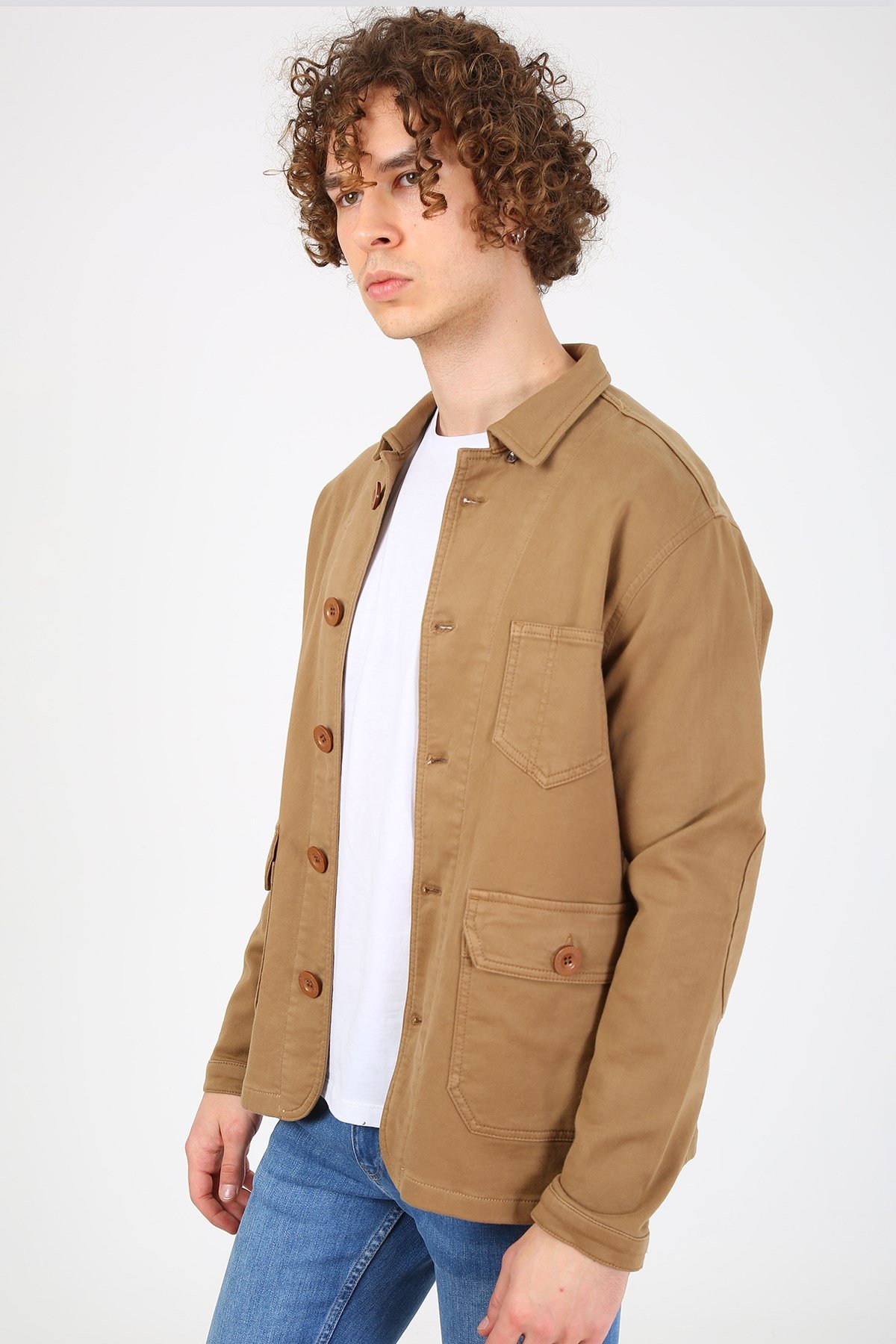 Erkek  Ceket Ec j53-01 BROWNErkek  Ceket Ec j53-01 BROWN