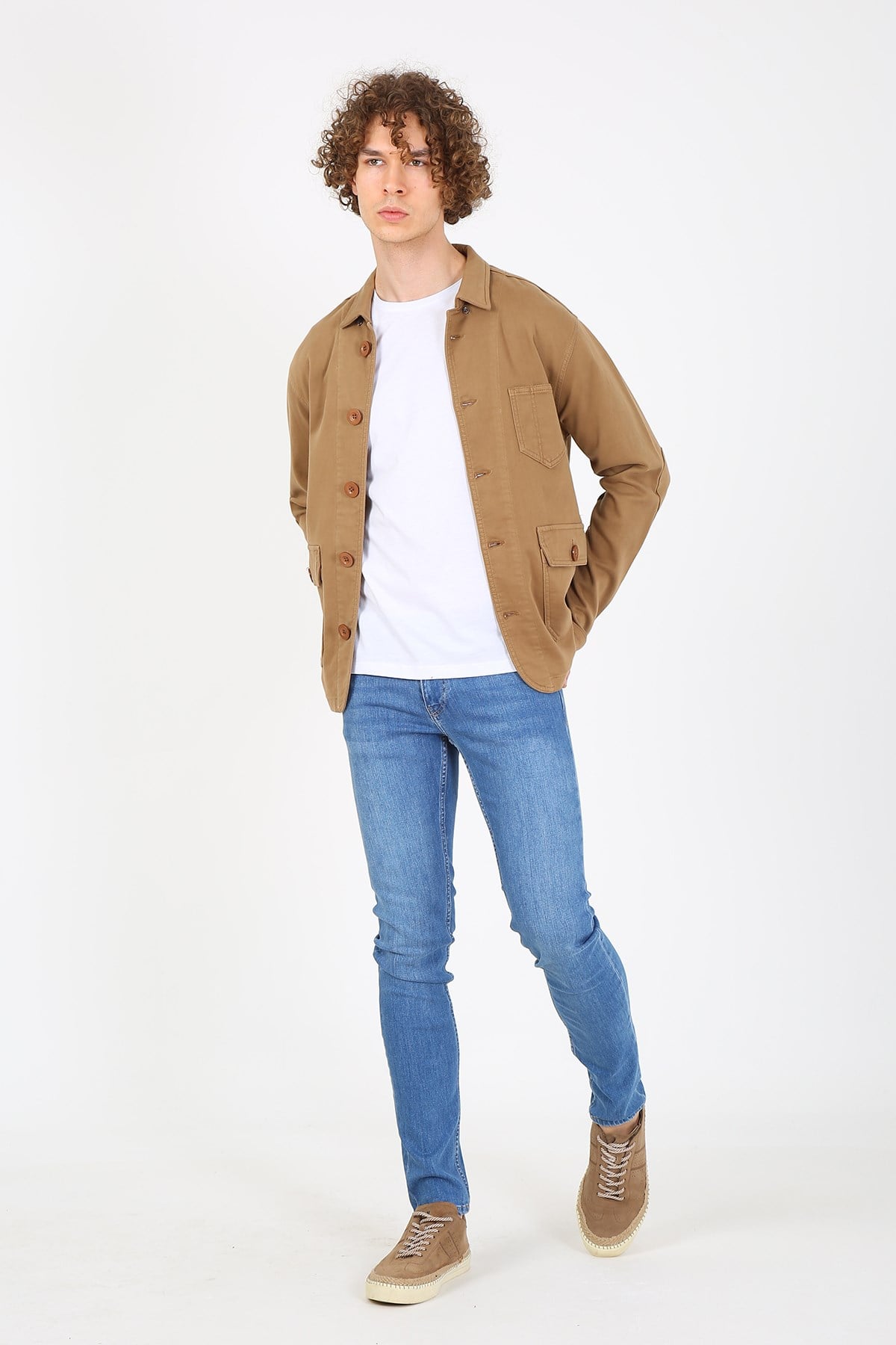Erkek  Ceket Ec j53-01 BROWNErkek  Ceket Ec j53-01 BROWN