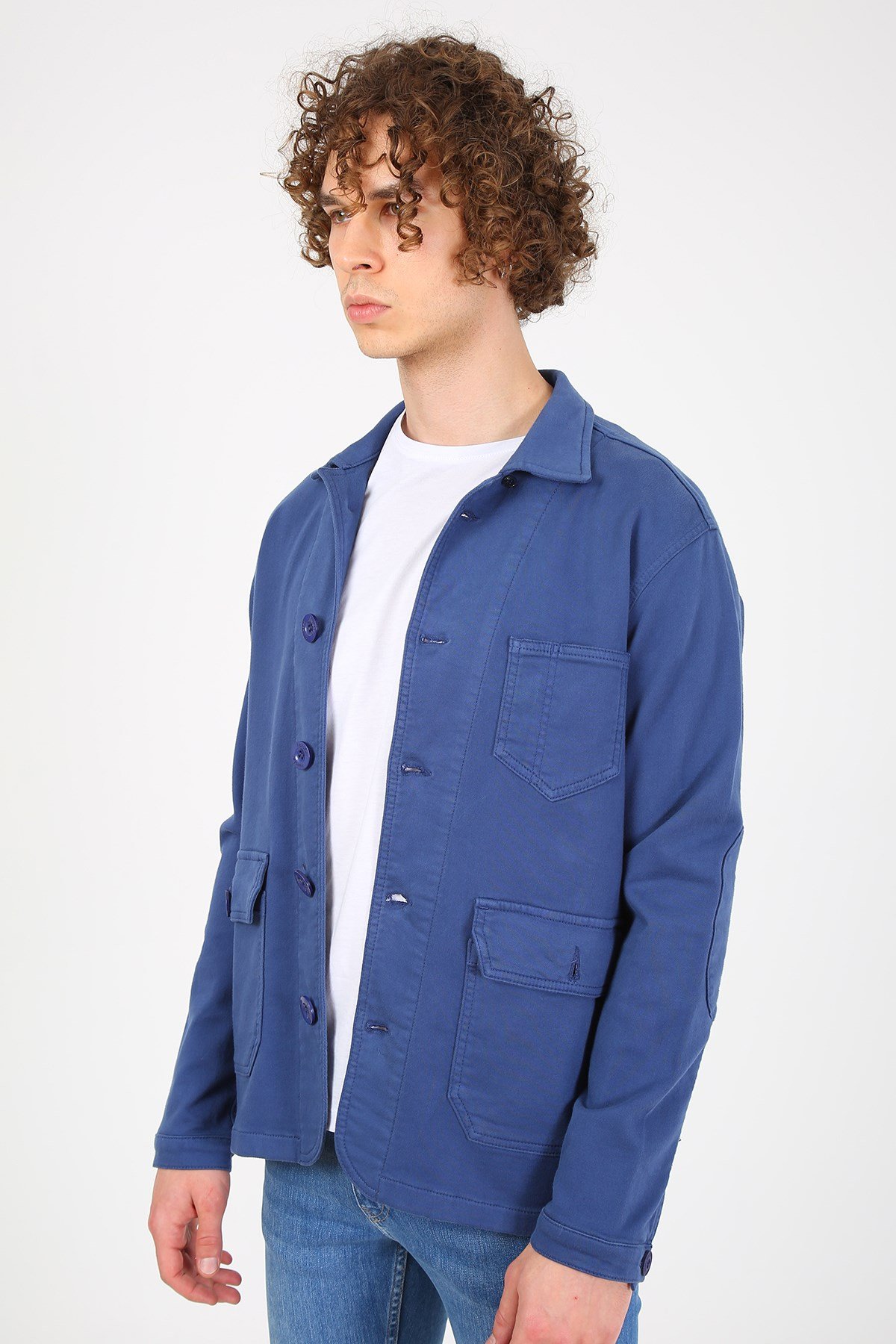 Erkek  Ceket Ec j53-01 Navy BlueErkek  Ceket Ec j53-01 Navy Blue