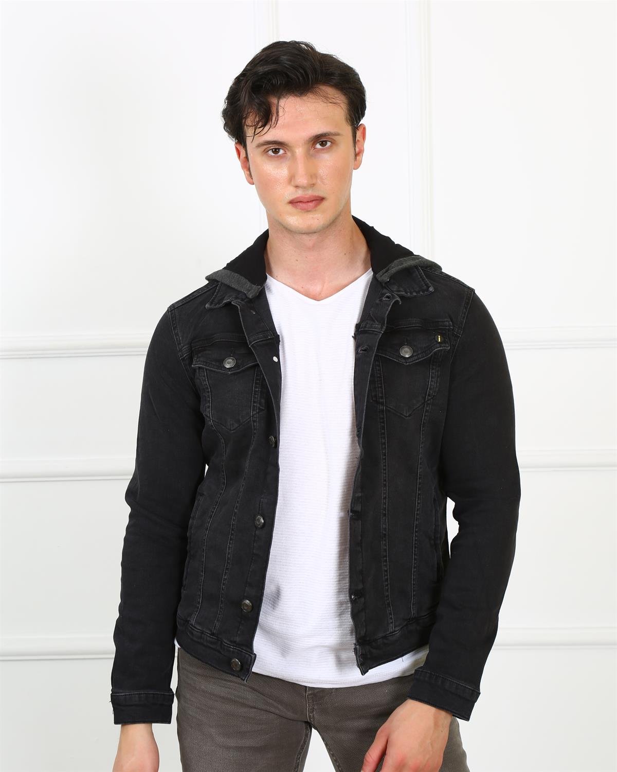 Erkek  Ceket Jack j09-01 kpşn ANTHRACITEErkek  Ceket Jack j09-01 kpşn ANTHRACITE