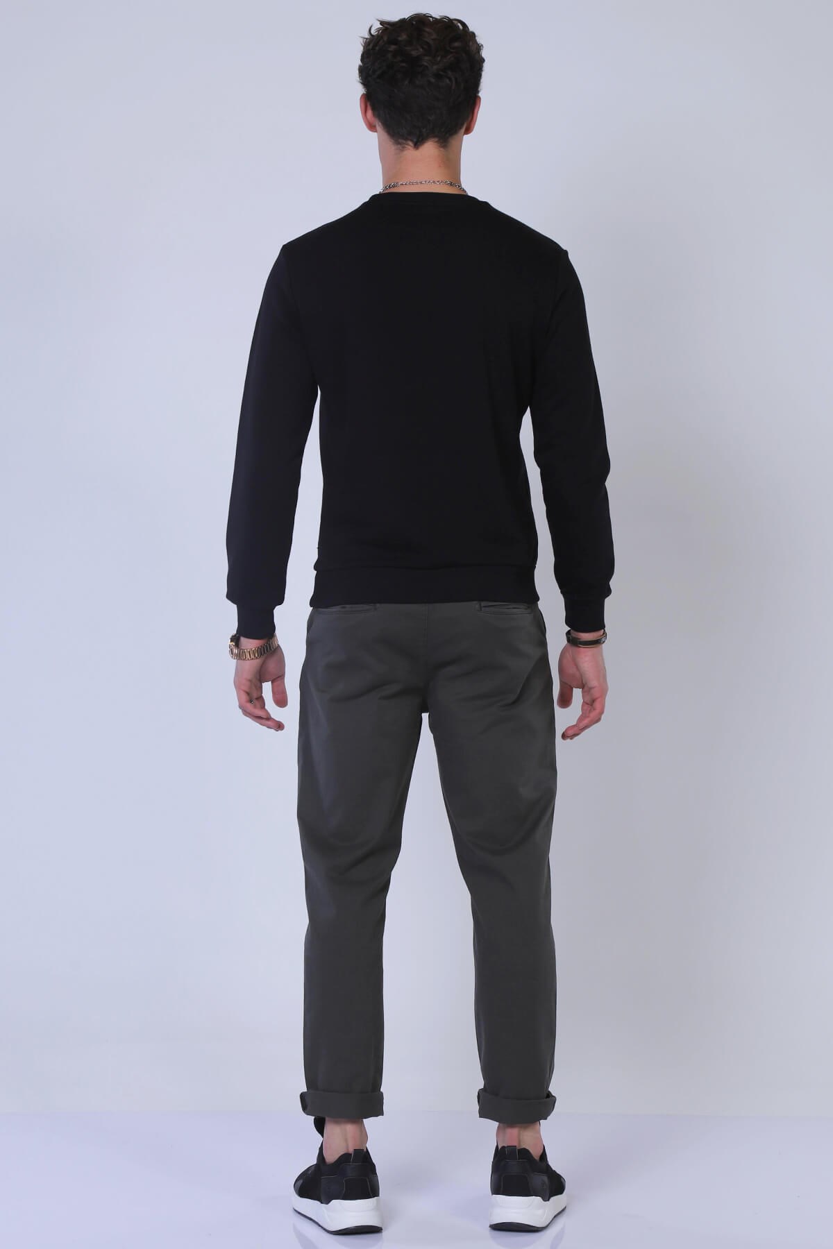 Erkek Jogger  Orta Bel Pantolon Ep 612 gab HAKİErkek Jogger  Orta Bel Pantolon Ep 612 gab HAKİ