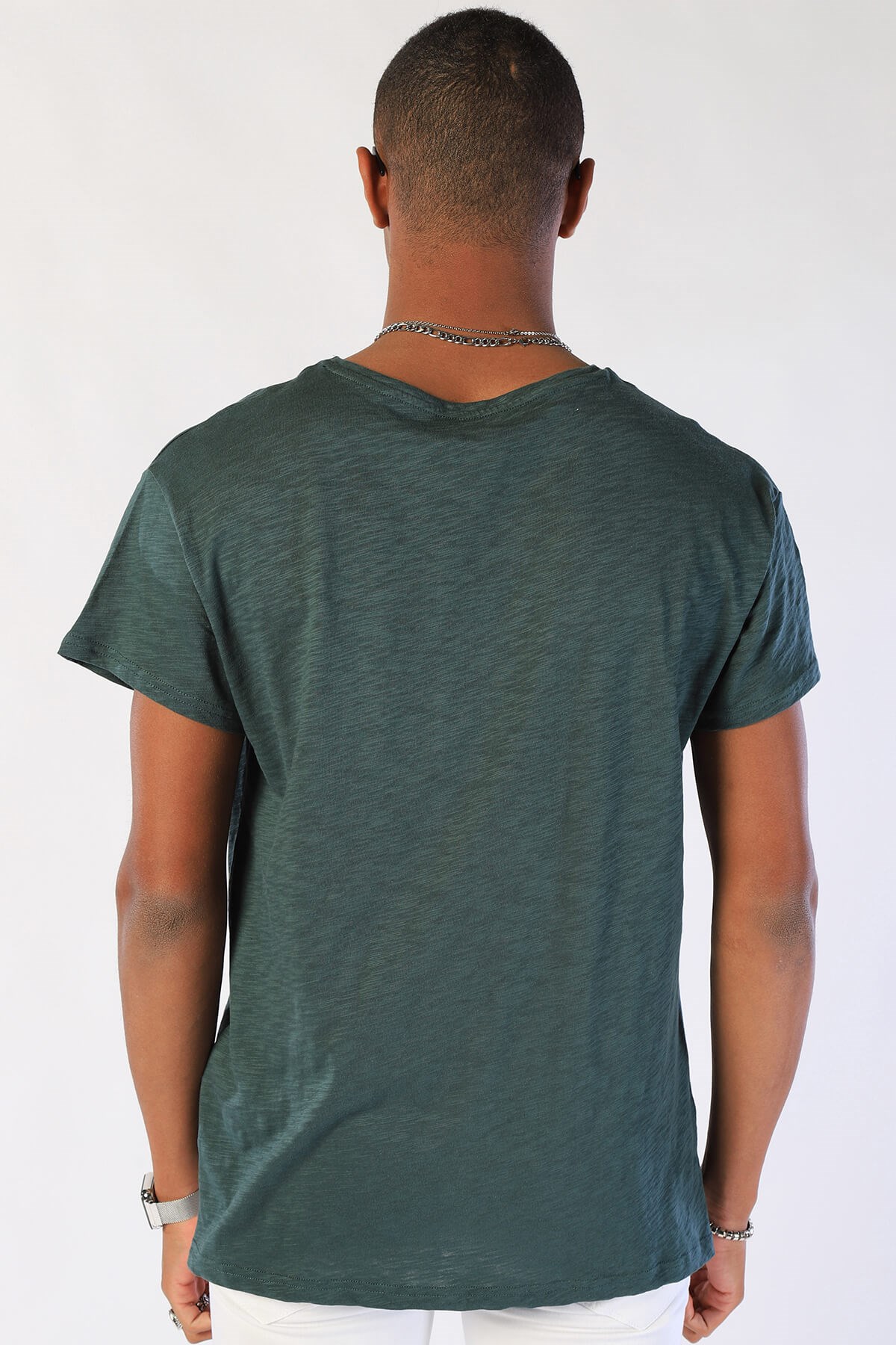 Erkek Loose Long   Tshirt Ets 2046 ÇAMErkek Loose Long   Tshirt Ets 2046 ÇAM