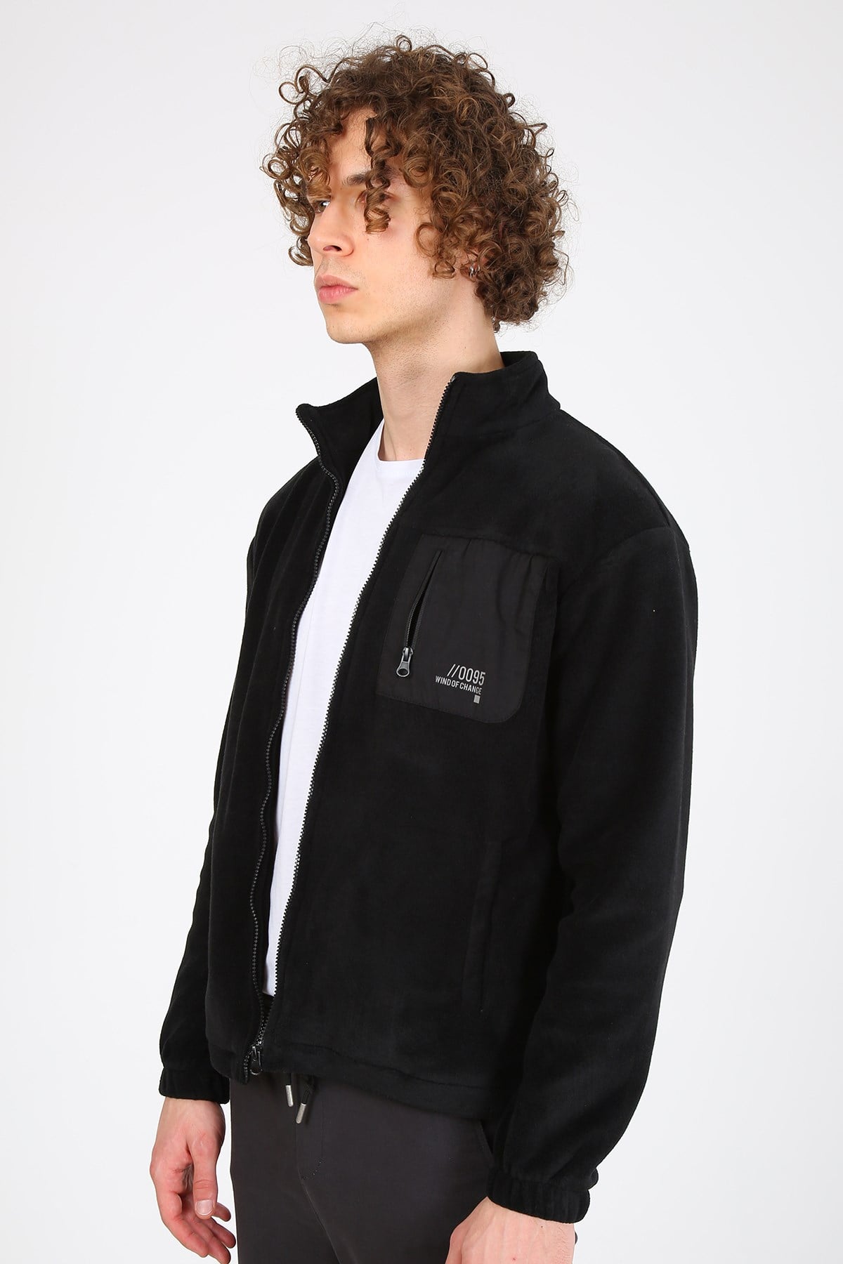 Erkek Oversize Sweatshirt Esw polar 1900 SIYAHErkek Oversize Sweatshirt Esw polar 1900 SIYAH