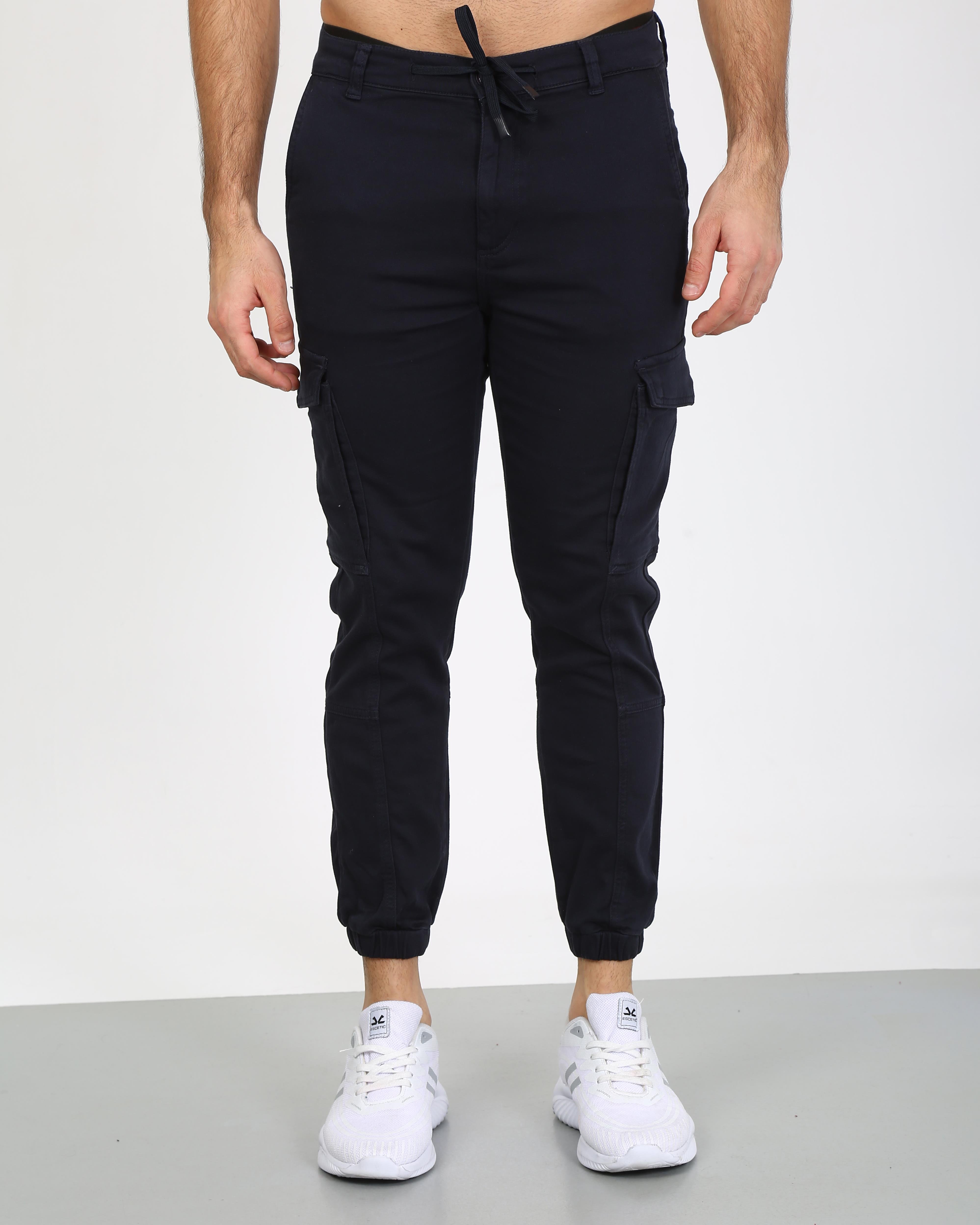 Erkek    Pantolon Slim jogger-012 Navy BlueErkek    Pantolon Slim jogger-012 Navy Blue