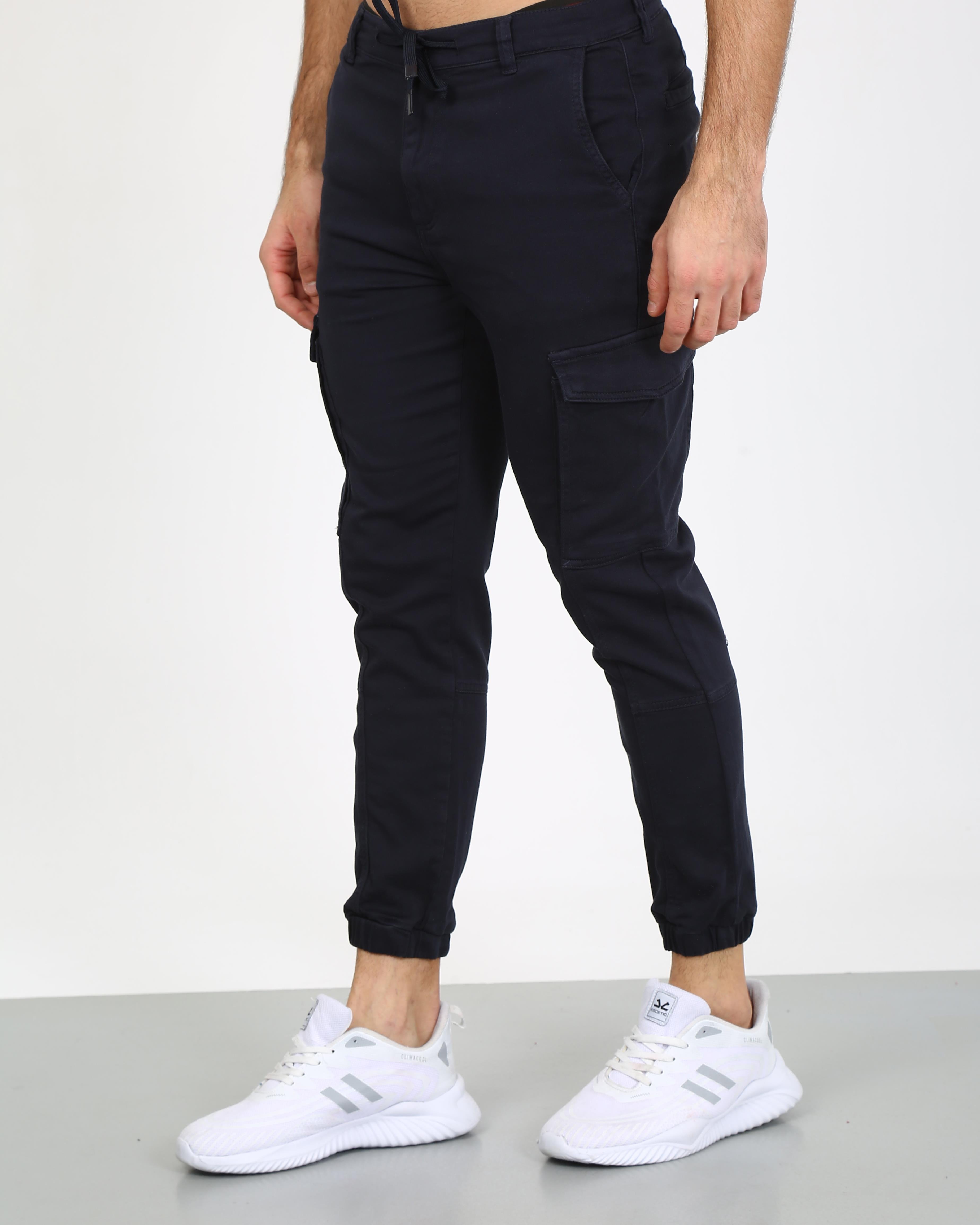 Erkek    Pantolon Slim jogger-012 Navy BlueErkek    Pantolon Slim jogger-012 Navy Blue