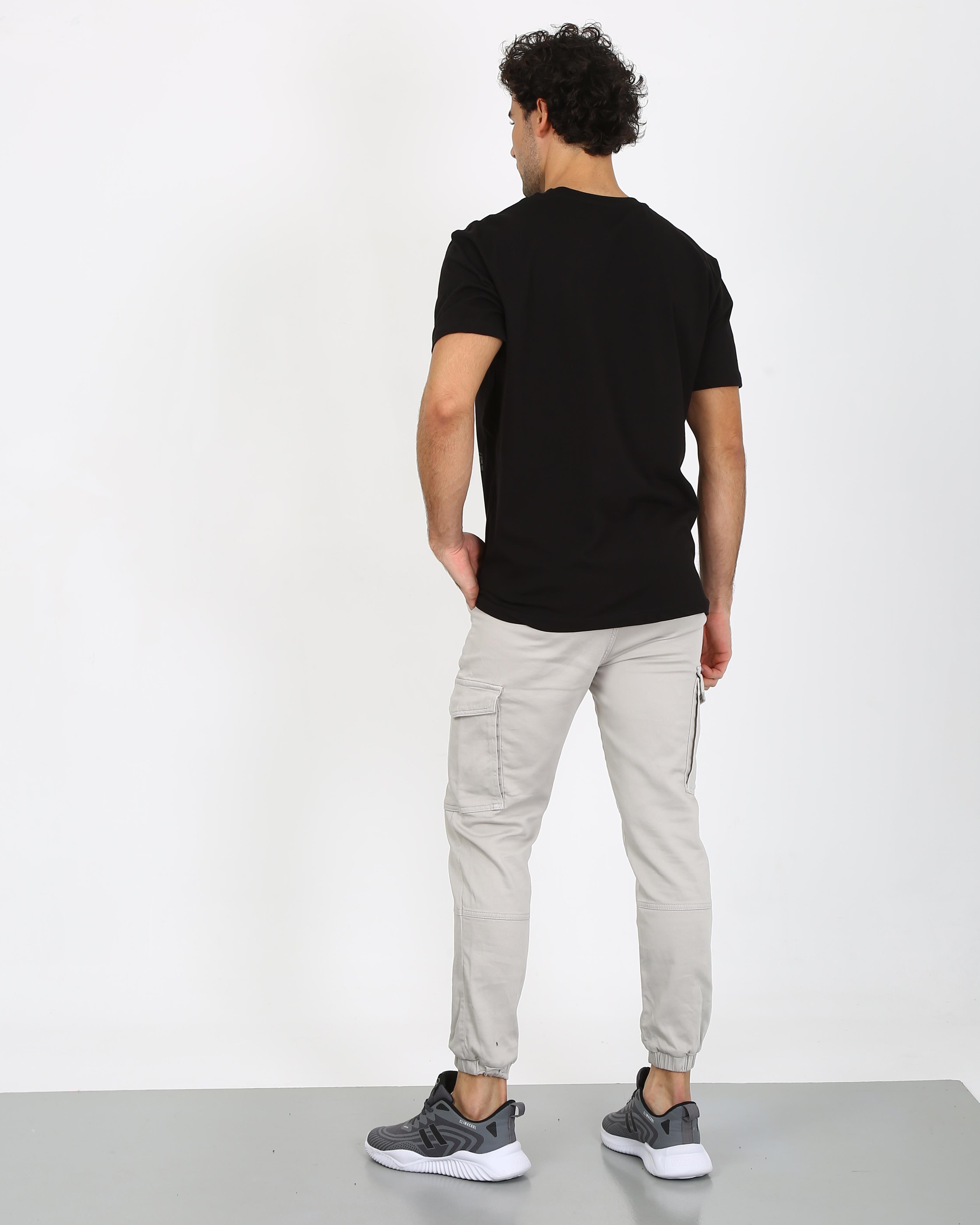Erkek    Pantolon Slim jogger-012 STONEErkek    Pantolon Slim jogger-012 STONE