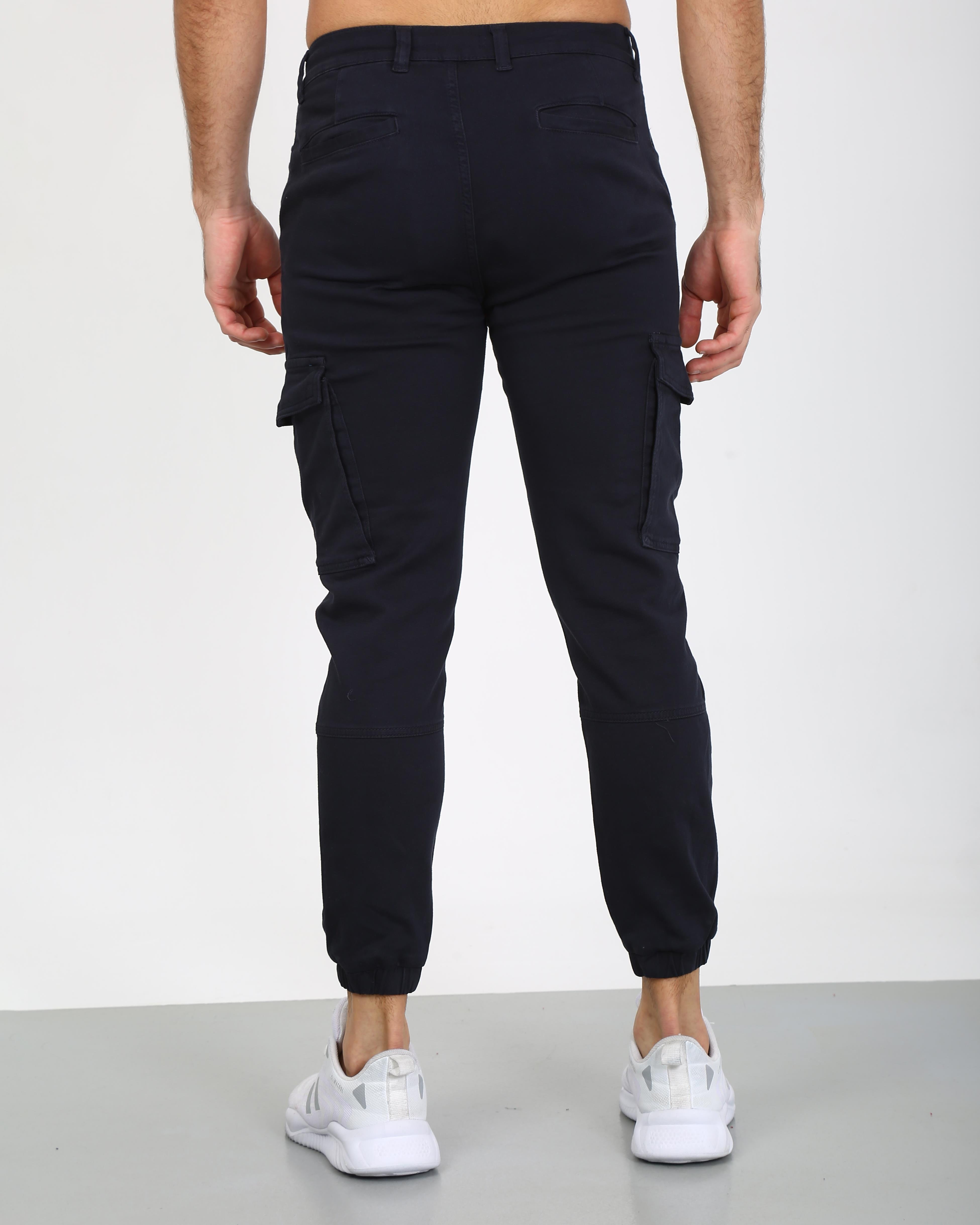 Erkek    Pantolon Slim jogger-012 Navy BlueErkek    Pantolon Slim jogger-012 Navy Blue
