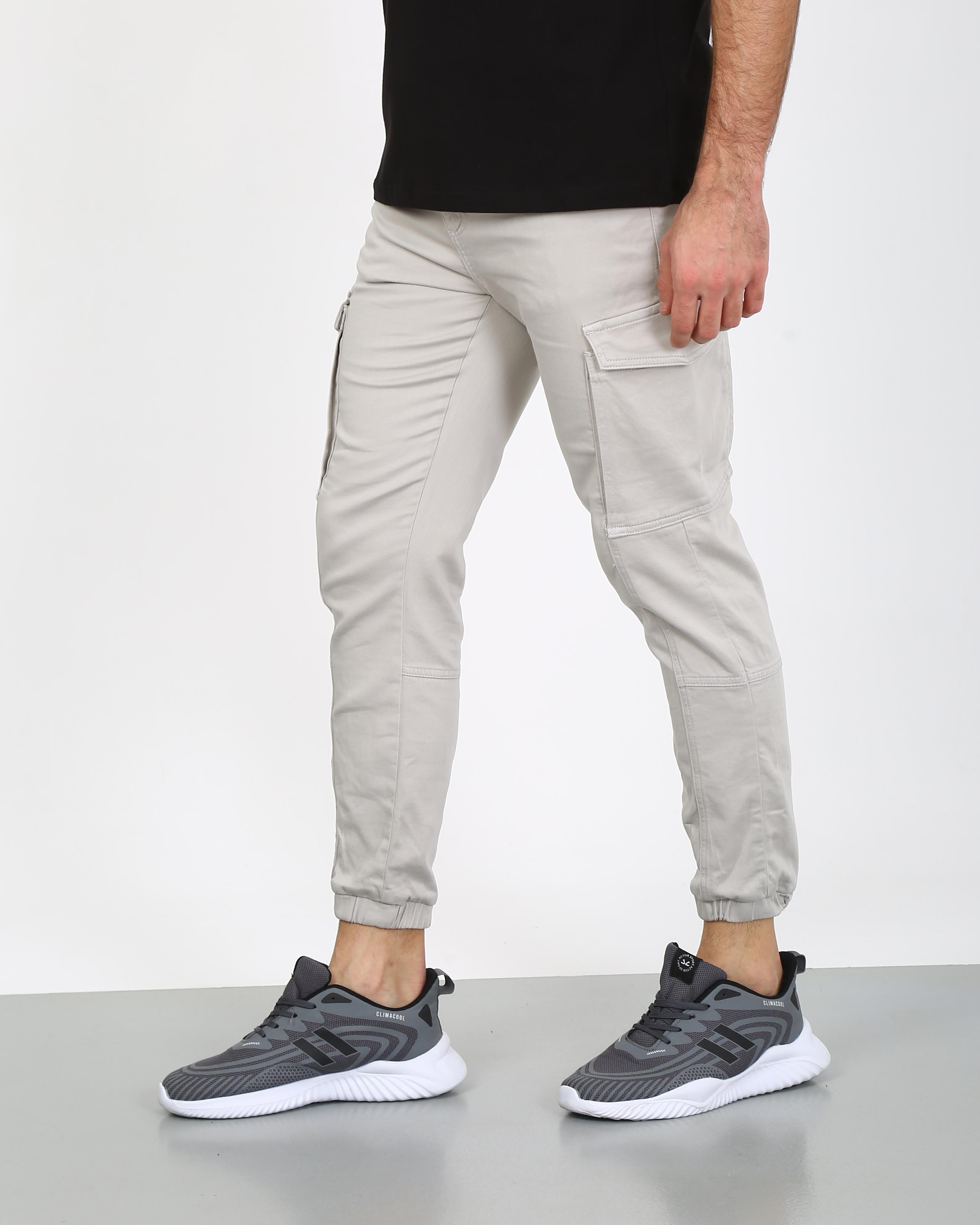 Erkek    Pantolon Slim jogger-012 STONEErkek    Pantolon Slim jogger-012 STONE