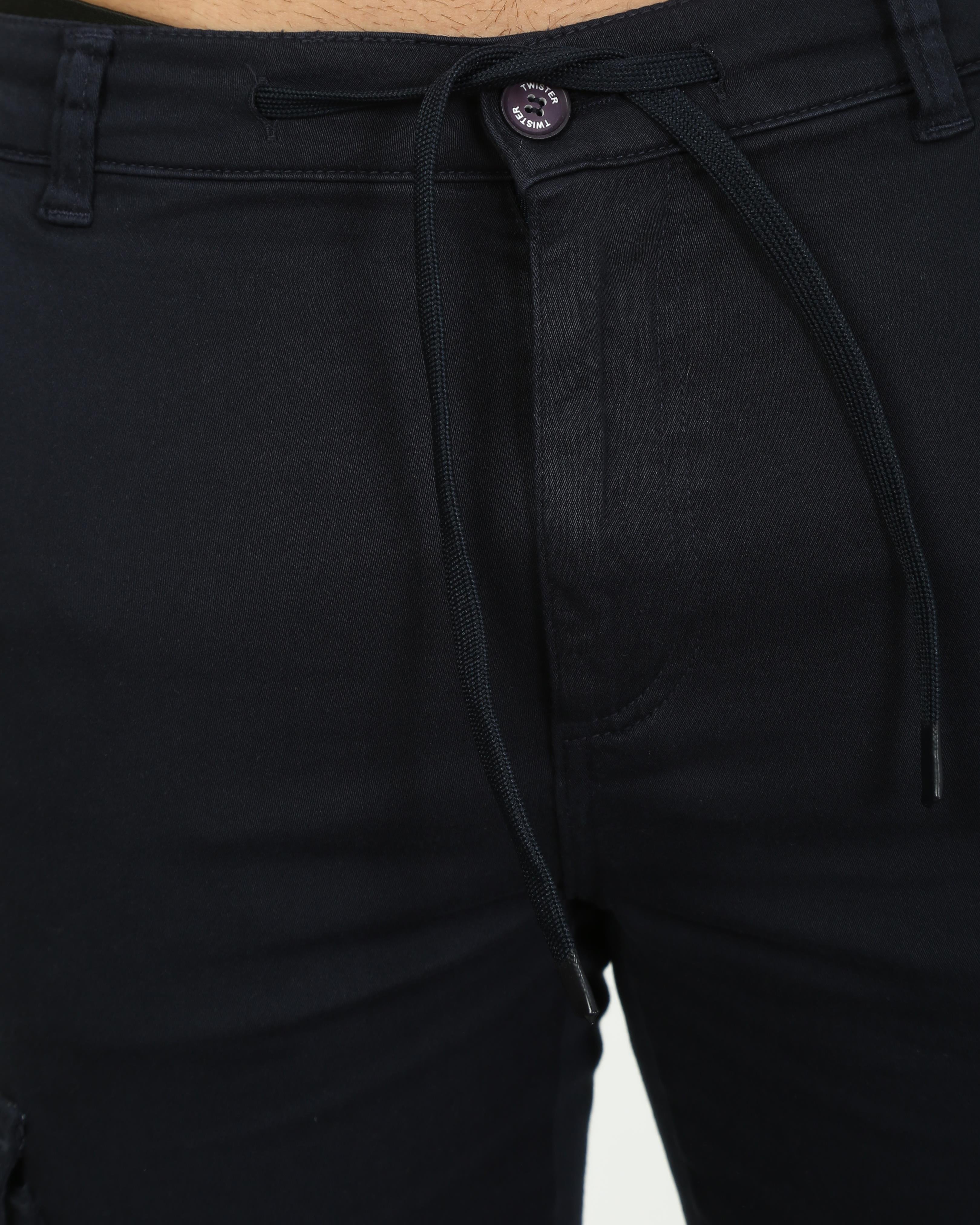 Erkek    Pantolon Slim jogger-012 Navy BlueErkek    Pantolon Slim jogger-012 Navy Blue