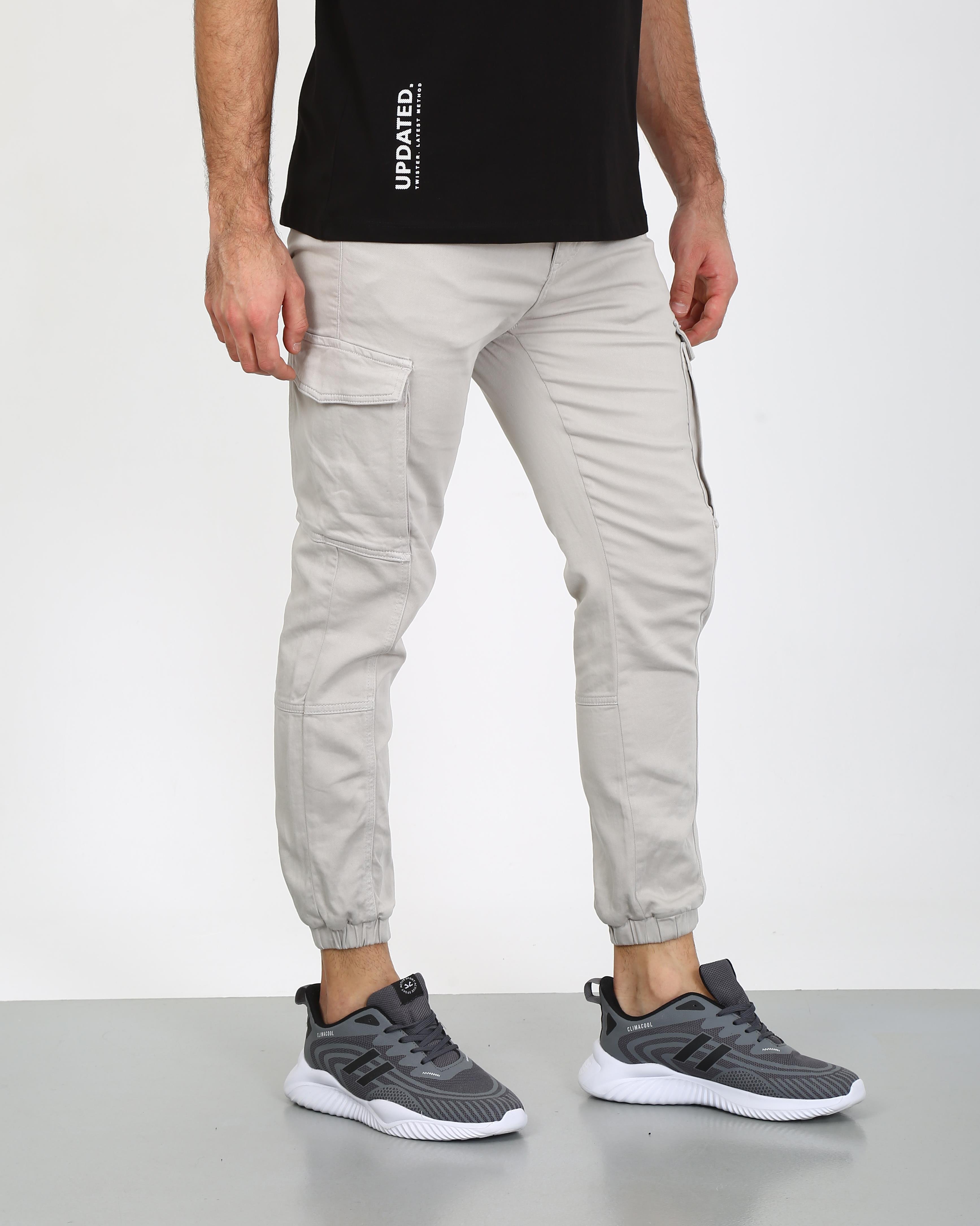 Erkek    Pantolon Slim jogger-012 STONEErkek    Pantolon Slim jogger-012 STONE
