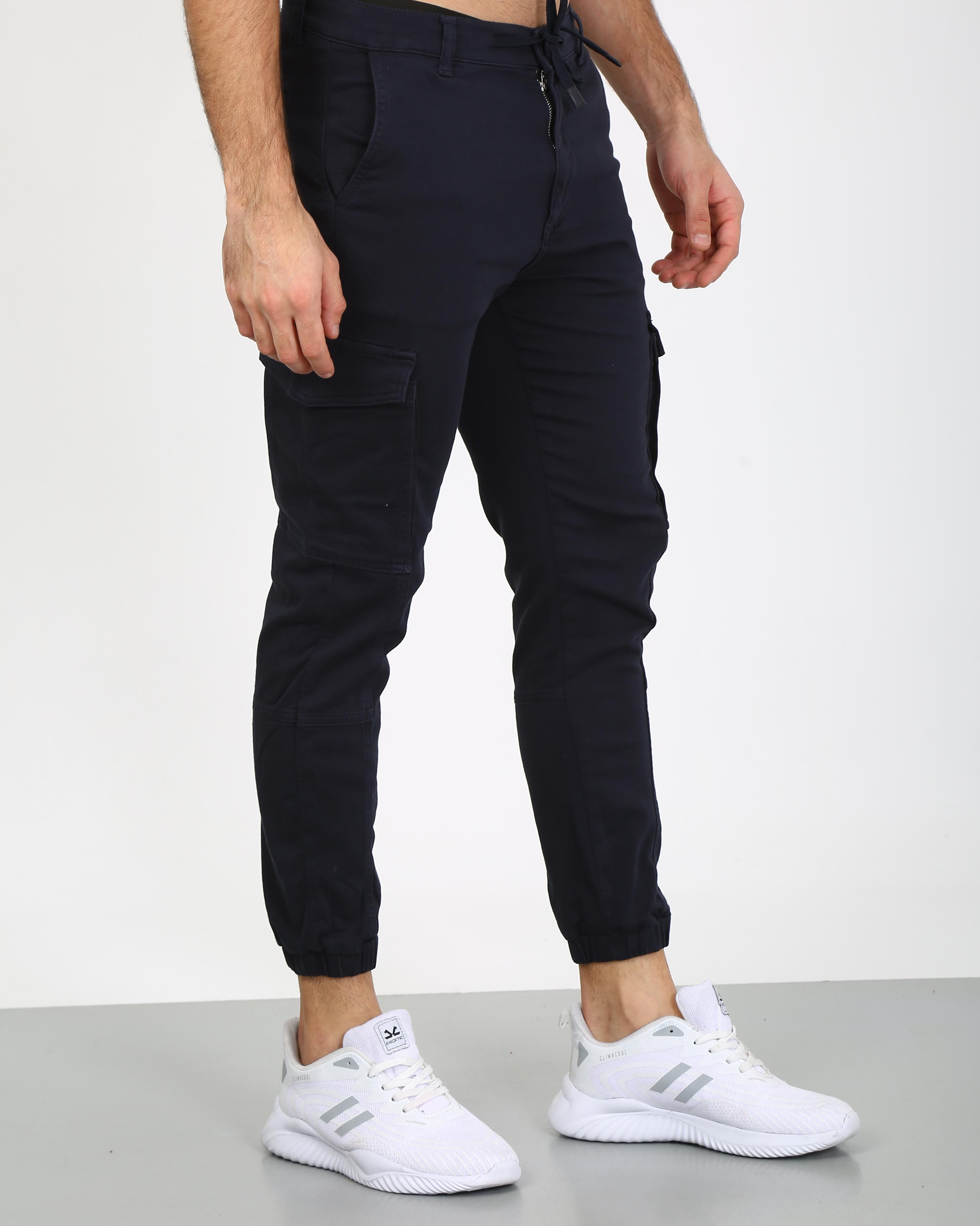 Erkek    Pantolon Slim jogger-012 Navy BlueErkek    Pantolon Slim jogger-012 Navy Blue