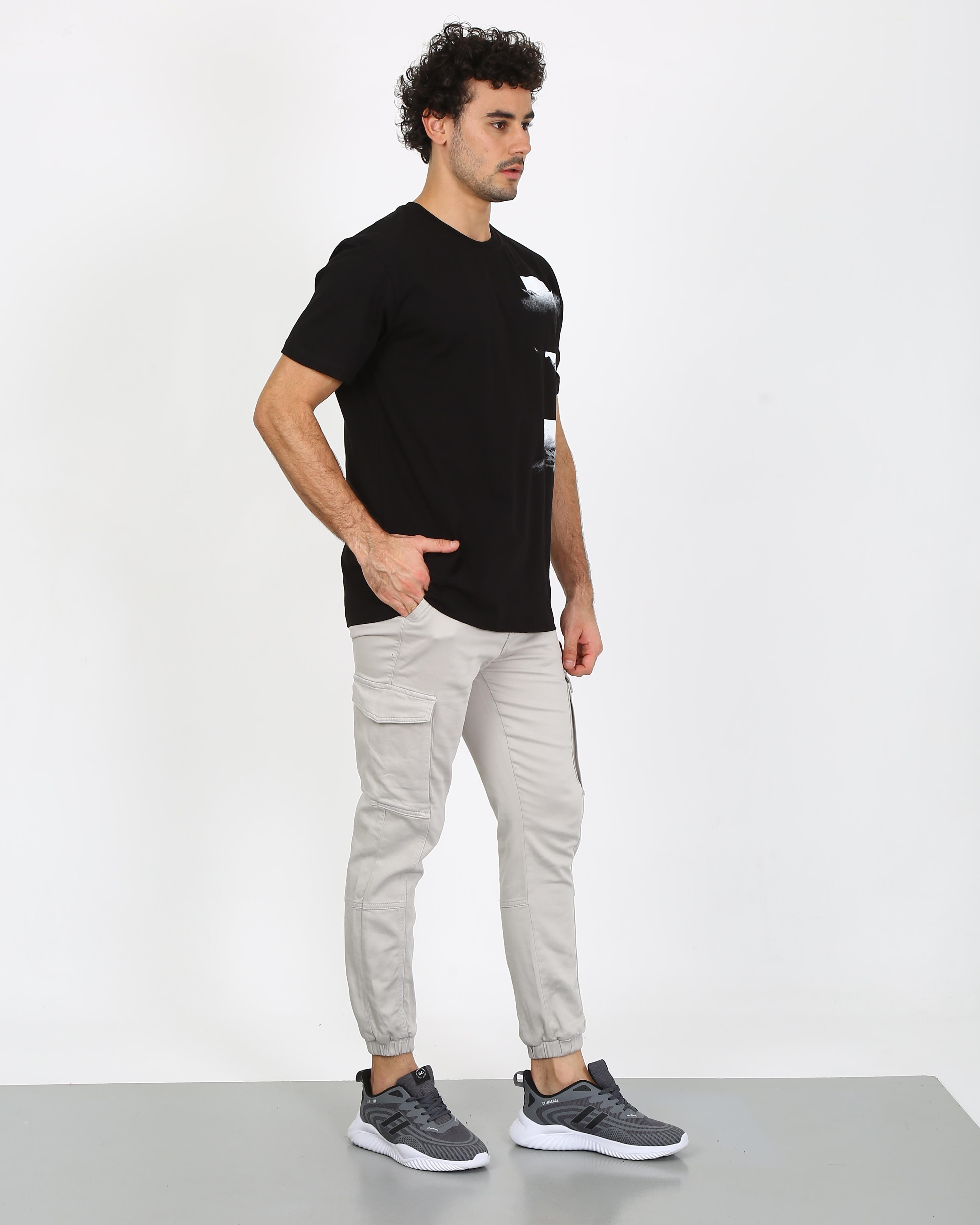 Erkek    Pantolon Slim jogger-012 STONEErkek    Pantolon Slim jogger-012 STONE