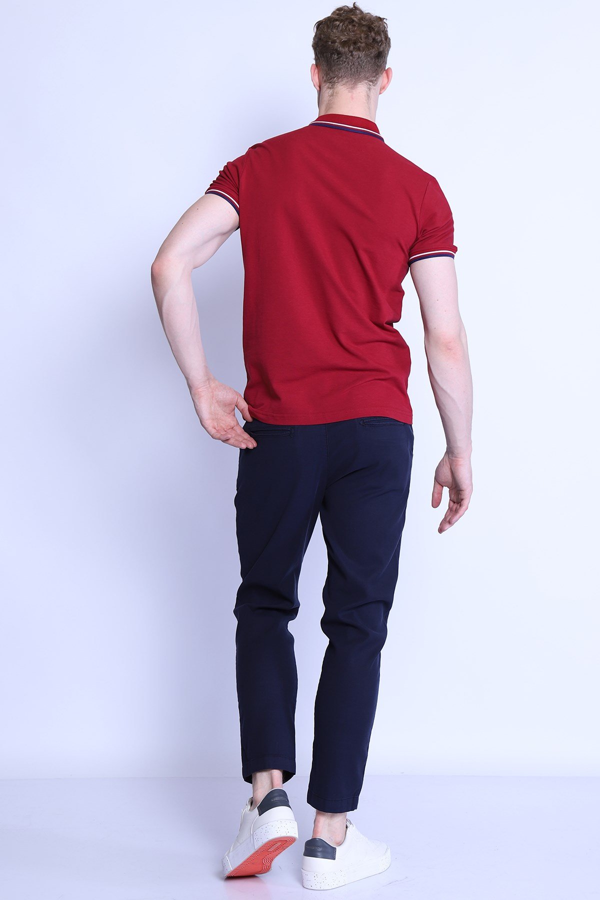 Erkek   Polo Yaka Tshirt Ets 2151 ab BORDOErkek   Polo Yaka Tshirt Ets 2151 ab BORDO