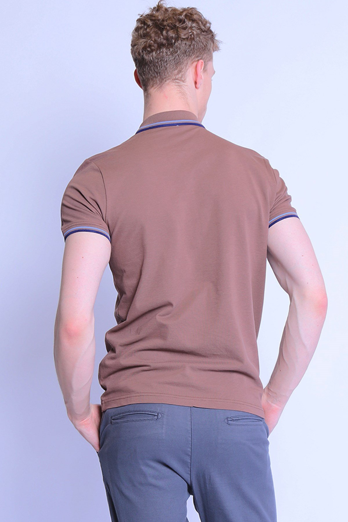 Erkek   Polo Yaka Tshirt Ets 2151 MOKKAErkek   Polo Yaka Tshirt Ets 2151 MOKKA
