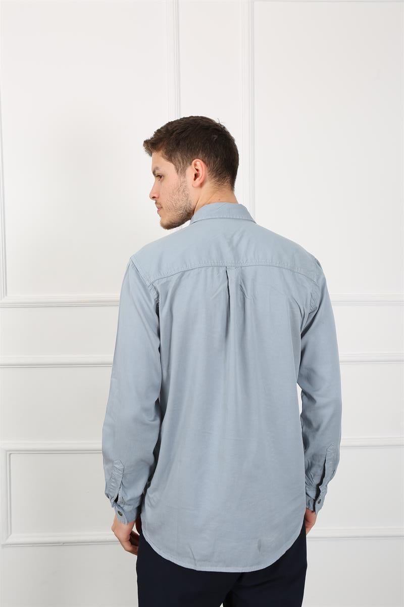 Erkek Regular Fit Gömlek Eg 1833-01 LODOSErkek Regular Fit Gömlek Eg 1833-01 LODOS