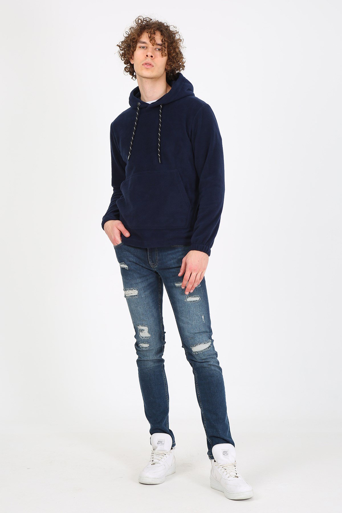 Erkek Regular Fit Sweatshirt Esw polar 1904 LACIVERTErkek Regular Fit Sweatshirt Esw polar 1904 LACIVERT