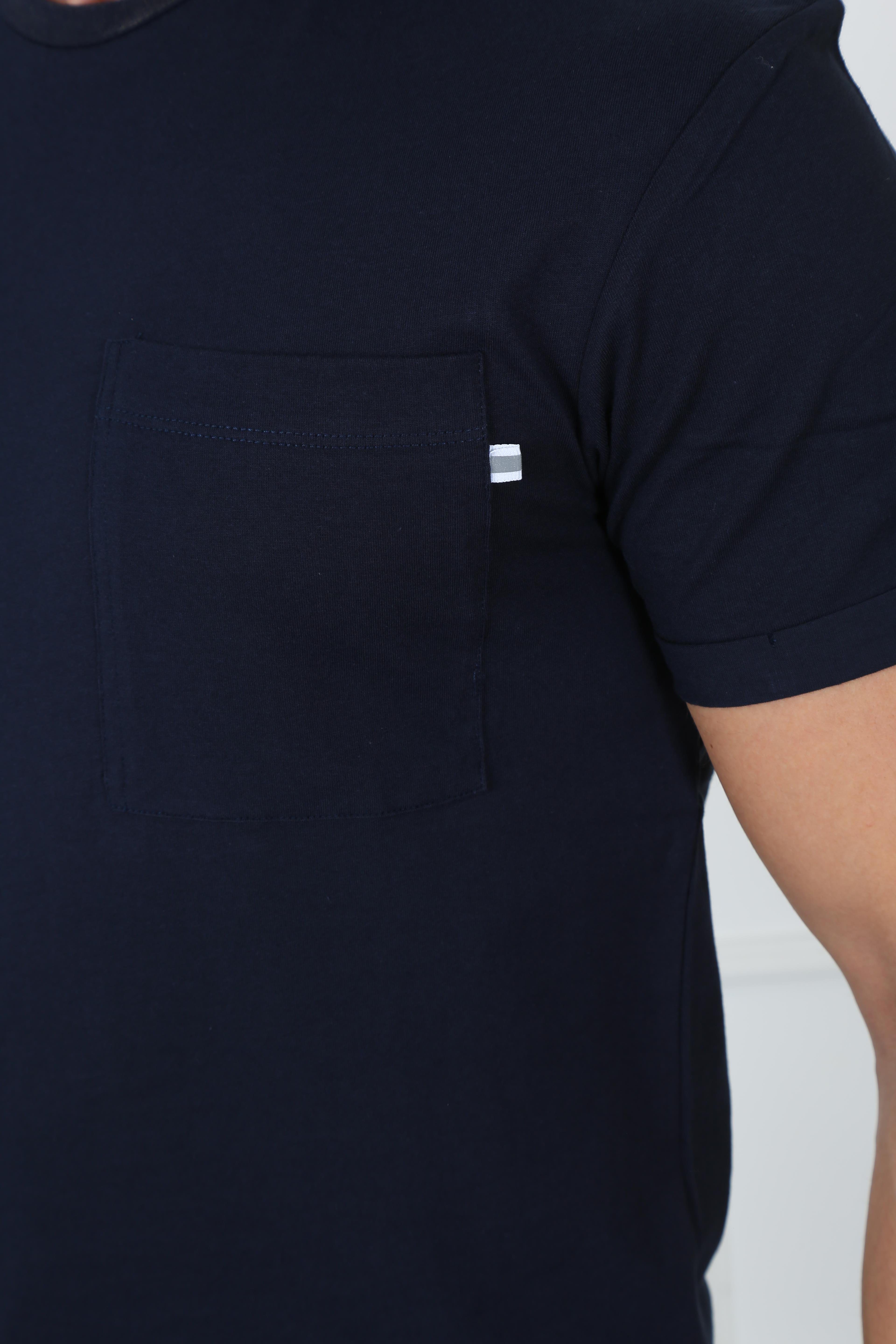 Erkek Relaxed  Bisiklet Yaka Tshirt Ets 2037 LACIVERTErkek Relaxed  Bisiklet Yaka Tshirt Ets 2037 LACIVERT