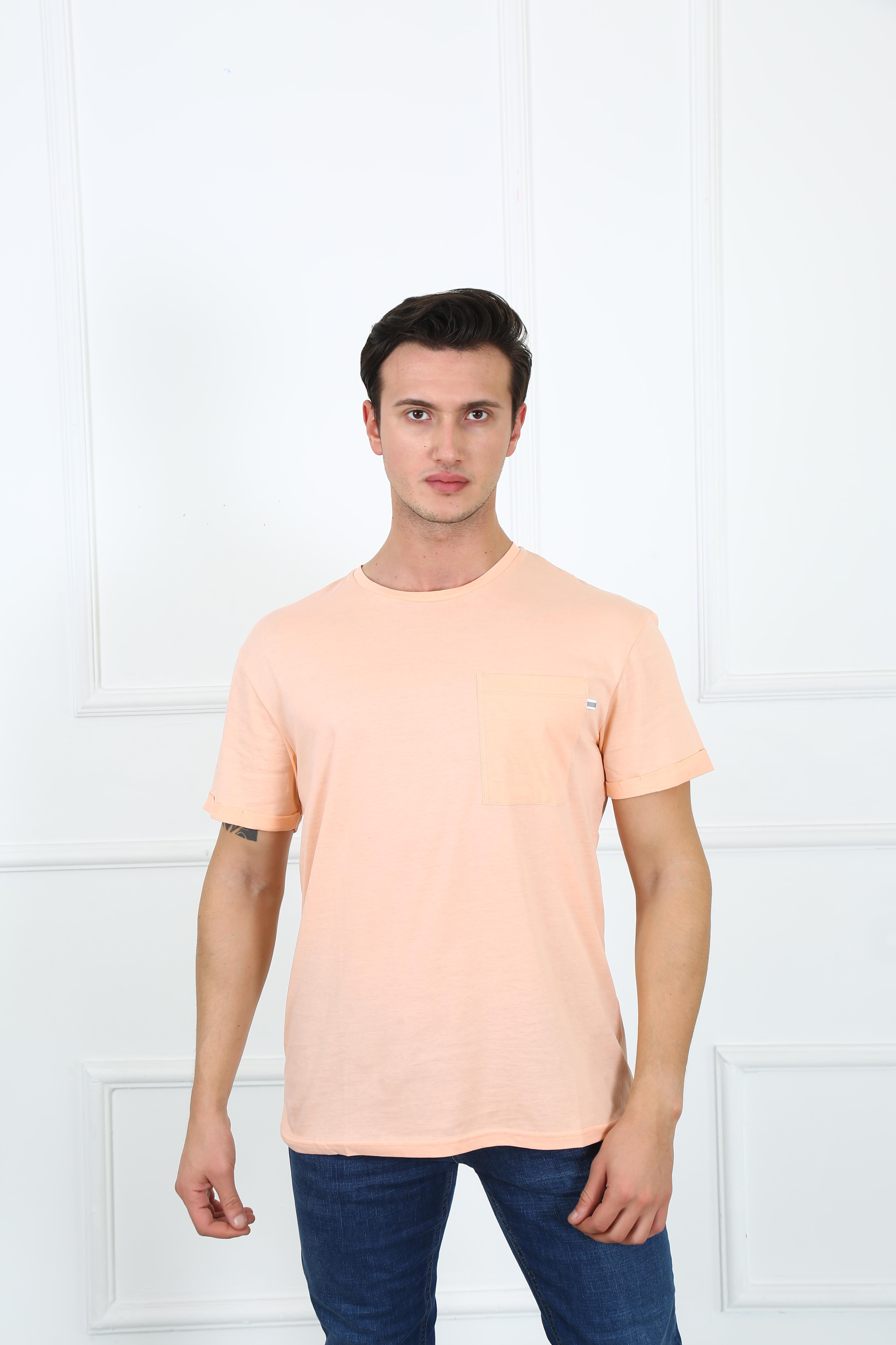 Erkek Relaxed  Bisiklet Yaka Tshirt Ets 2037 SOMONErkek Relaxed  Bisiklet Yaka Tshirt Ets 2037 SOMON