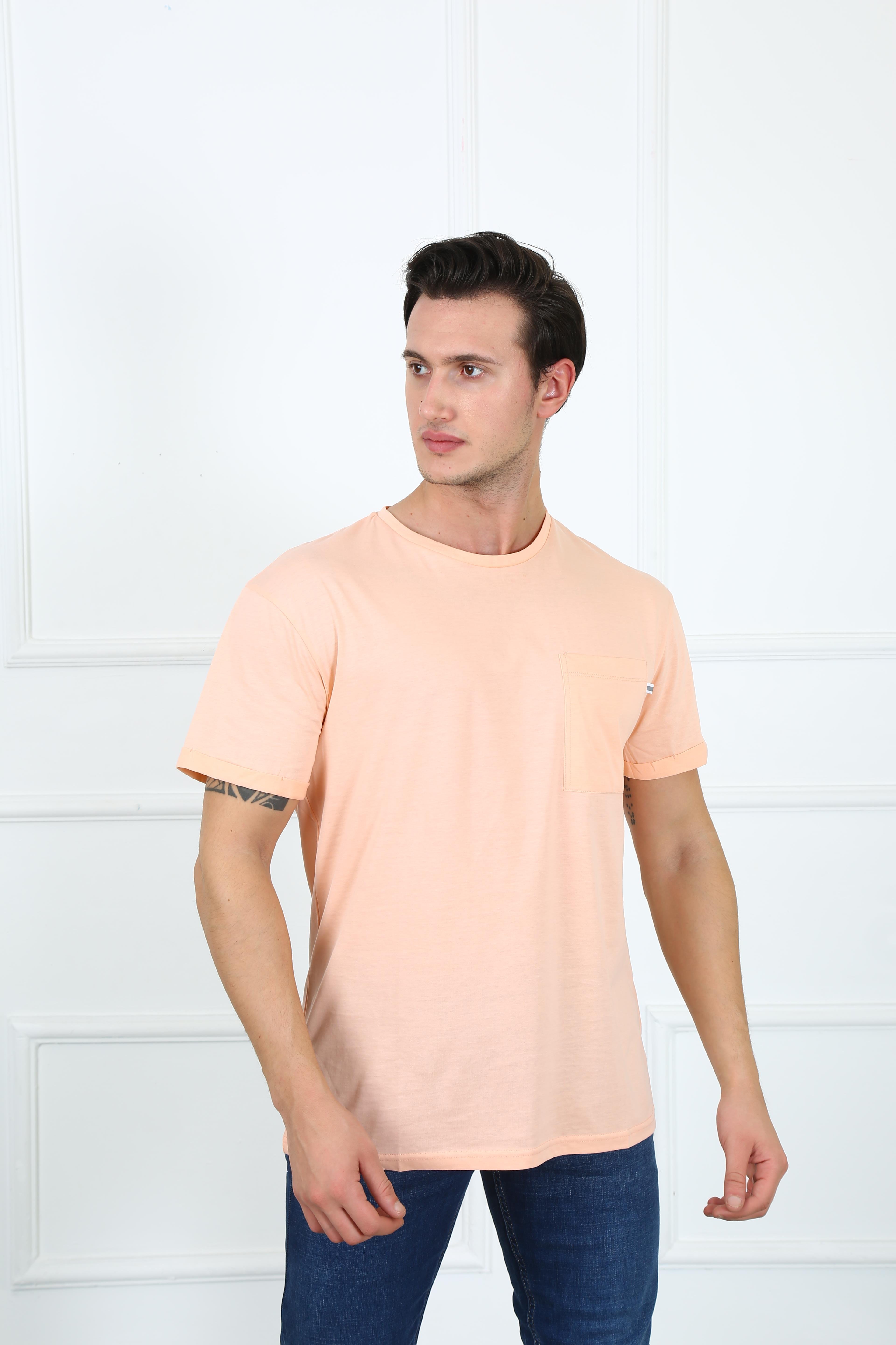 Erkek Relaxed  Bisiklet Yaka Tshirt Ets 2037 SOMONErkek Relaxed  Bisiklet Yaka Tshirt Ets 2037 SOMON