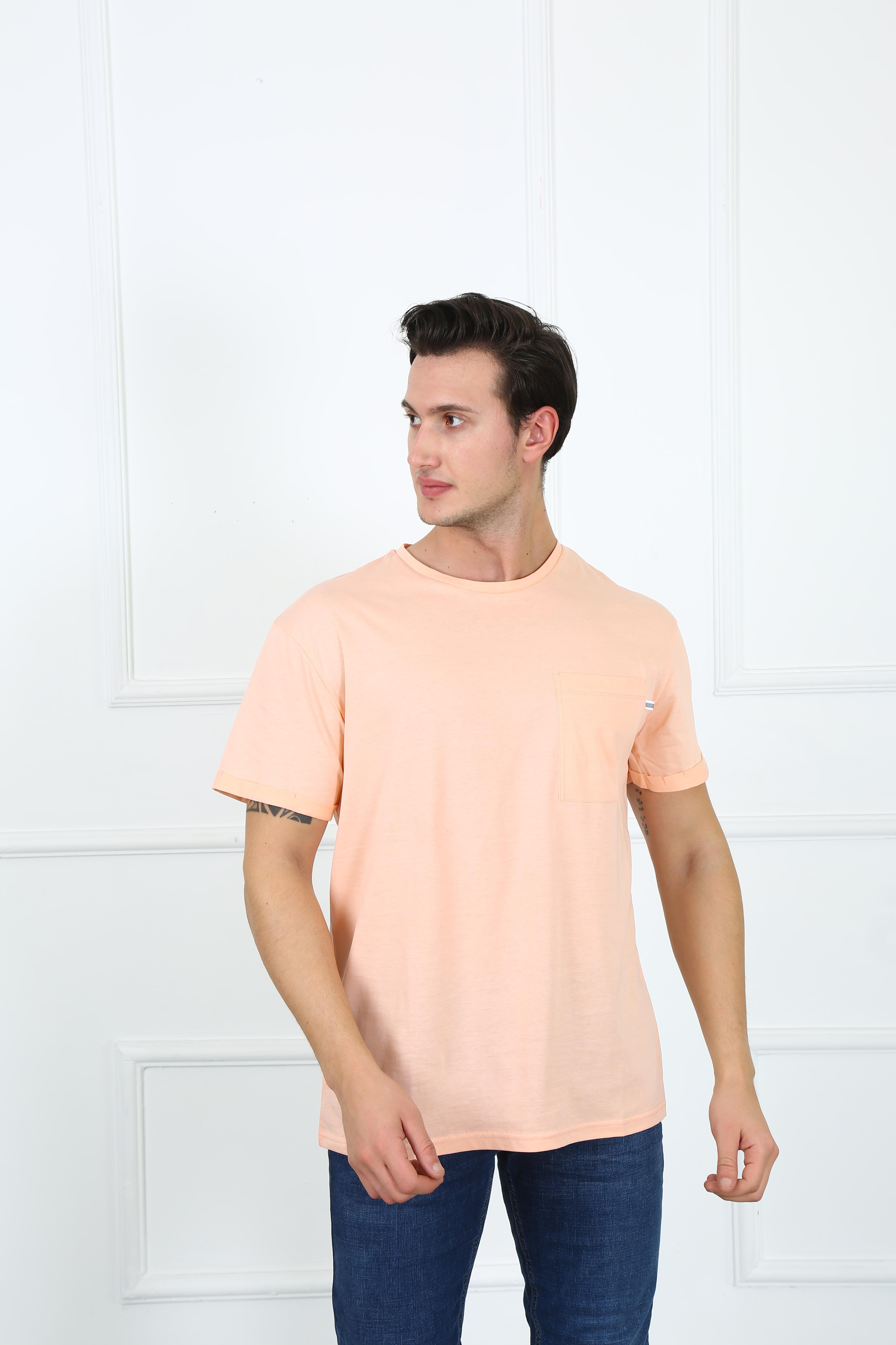 Erkek Relaxed  Bisiklet Yaka Tshirt Ets 2037 SOMONErkek Relaxed  Bisiklet Yaka Tshirt Ets 2037 SOMON