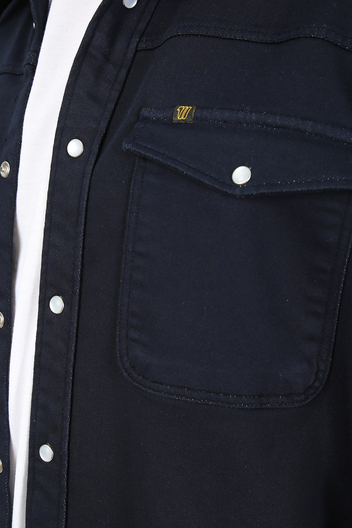 Erkek Relaxed Gömlek Eg 1837-01 Navy BlueErkek Relaxed Gömlek Eg 1837-01 Navy Blue
