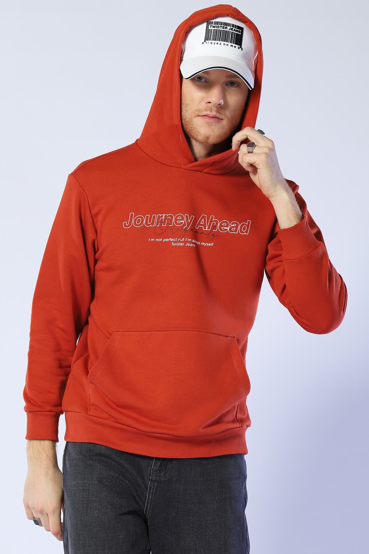 Erkek Relaxed Sweatshirt Esw 1791 KİREMİTErkek Relaxed Sweatshirt Esw 1791 KİREMİT