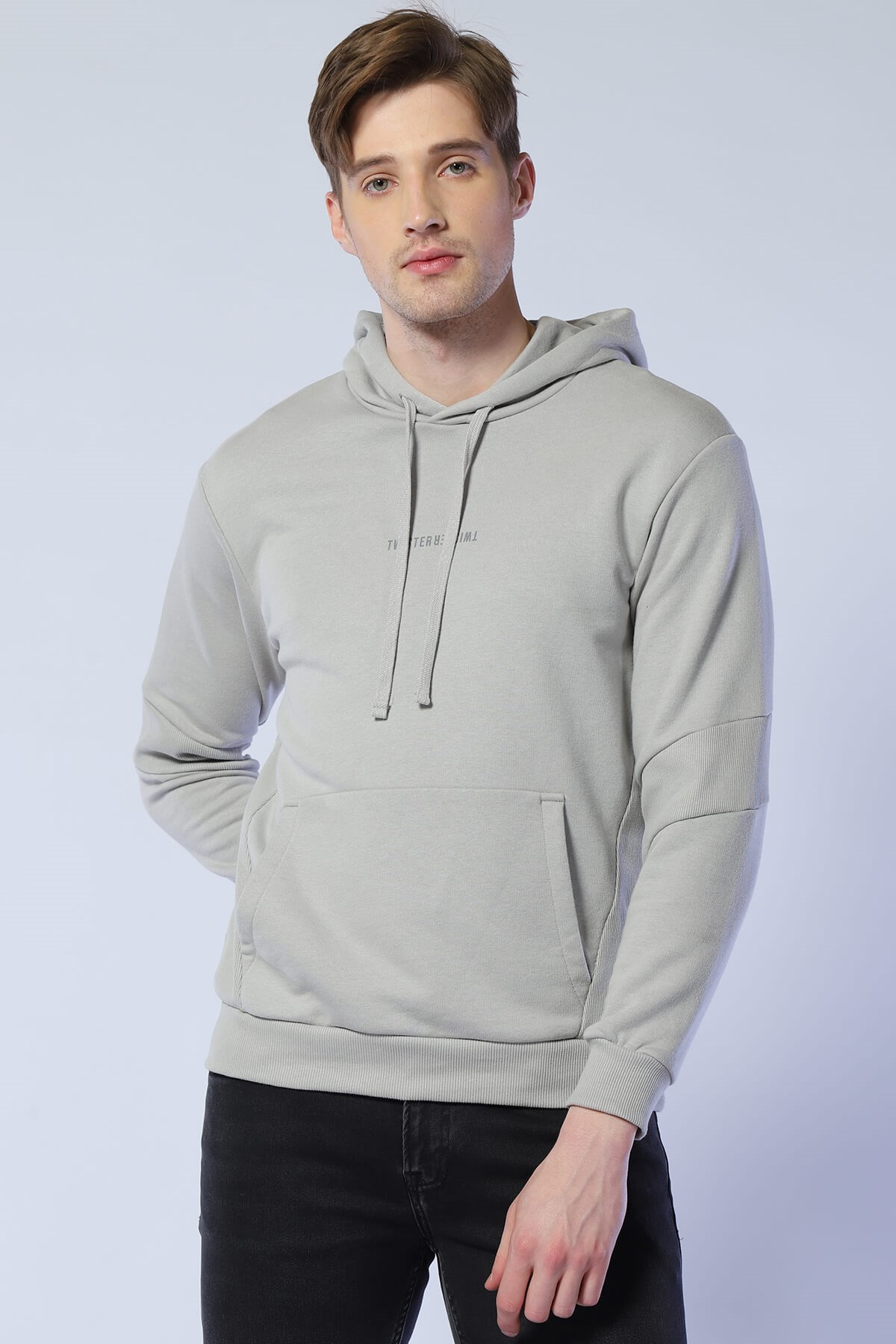 Erkek Relaxed Sweatshirt Esw 1782 TAŞErkek Relaxed Sweatshirt Esw 1782 TAŞ