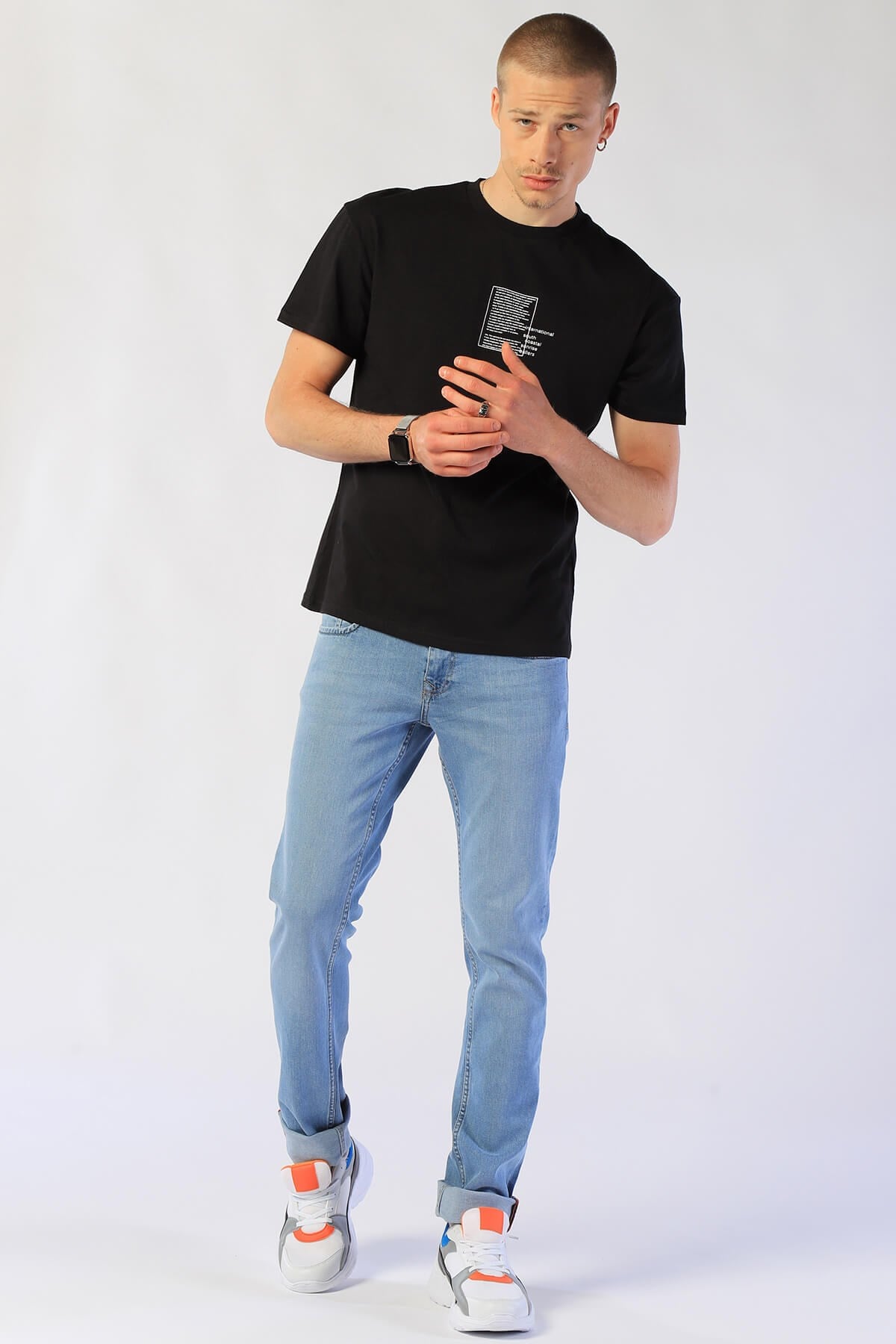 Erkek Relaxed   Tshirt Ets 2017 SIYAHErkek Relaxed   Tshirt Ets 2017 SIYAH