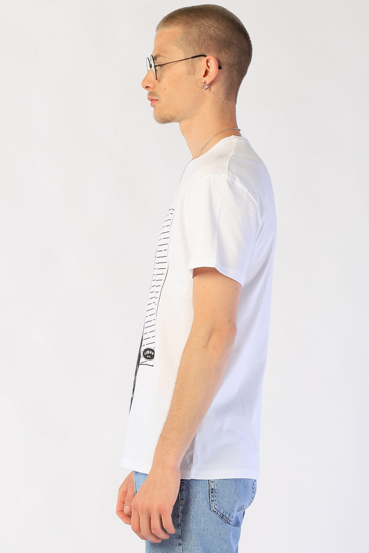 Erkek Relaxed Tshirt Ets 2025 BEYAZErkek Relaxed Tshirt Ets 2025 BEYAZ
