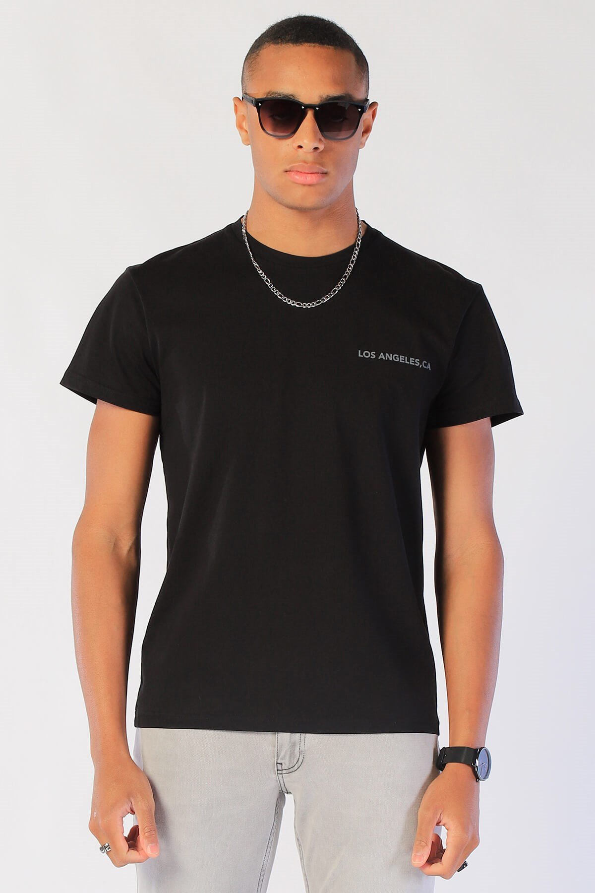 Erkek Relaxed   Tshirt Ets 2029 SIYAHErkek Relaxed   Tshirt Ets 2029 SIYAH