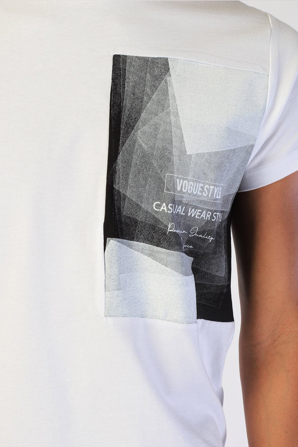 Erkek Relaxed   Tshirt Ets 2036 BEYAZErkek Relaxed   Tshirt Ets 2036 BEYAZ