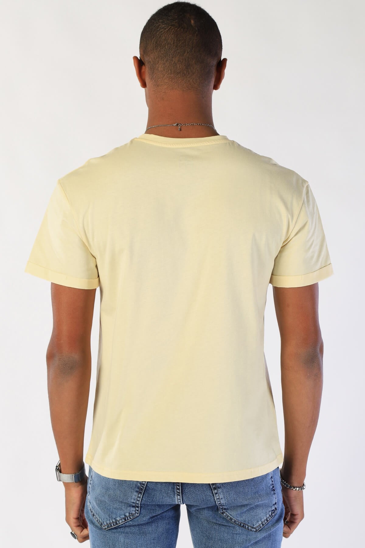 Erkek Relaxed   Tshirt Ets 2037 A.SARIErkek Relaxed   Tshirt Ets 2037 A.SARI
