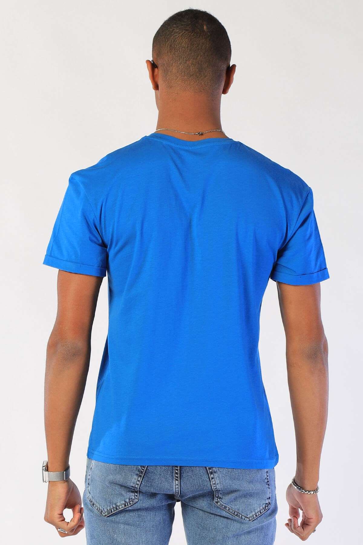 Erkek Relaxed   Tshirt Ets 2037 GÖK MAVİSİErkek Relaxed   Tshirt Ets 2037 GÖK MAVİSİ