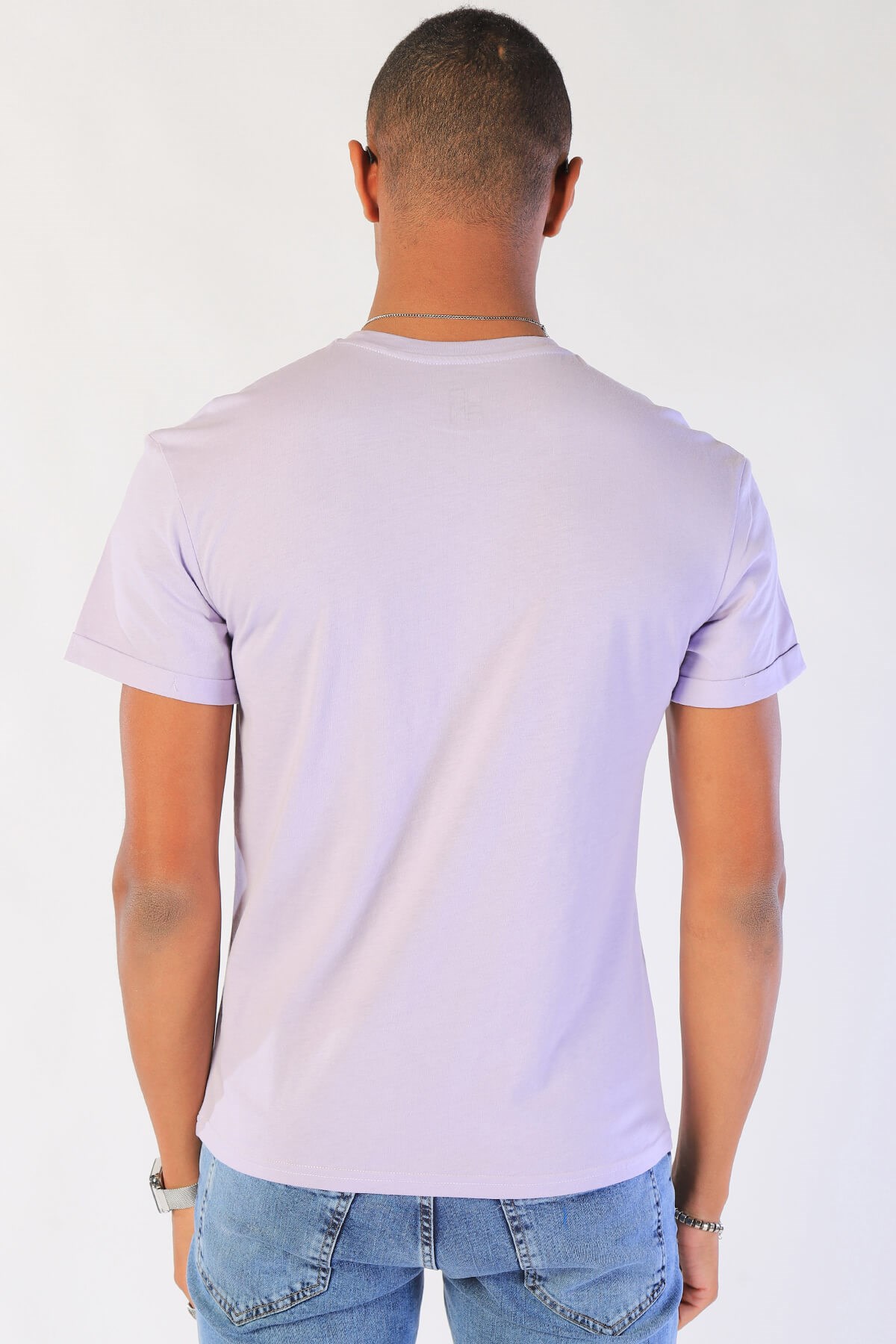 Erkek Relaxed   Tshirt Ets 2037 LİLAErkek Relaxed   Tshirt Ets 2037 LİLA