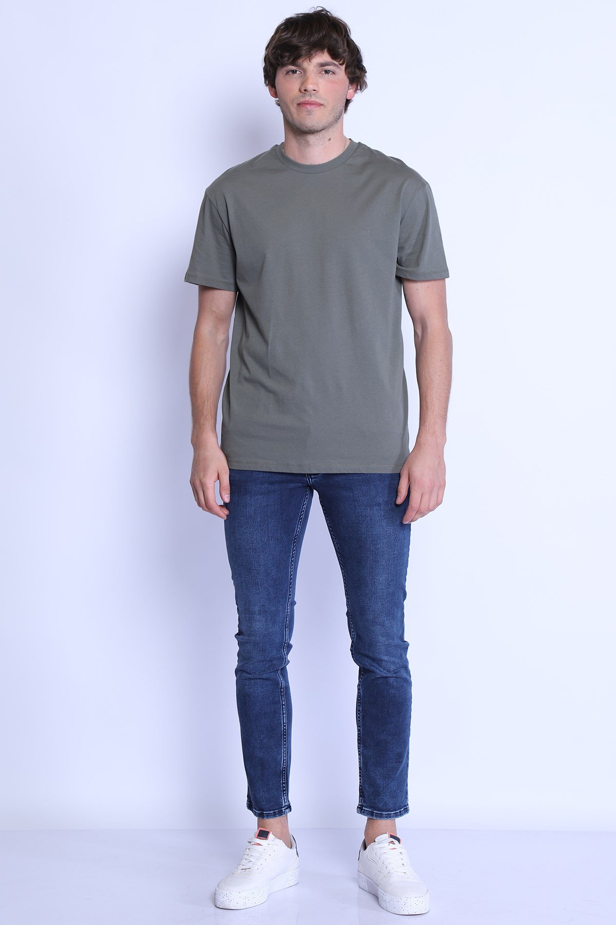 Erkek Skinny Fit  Düşük Bel Pantolon Panama 615-05 Blue BlackErkek Skinny Fit  Düşük Bel Pantolon Panama 615-05 Blue Black