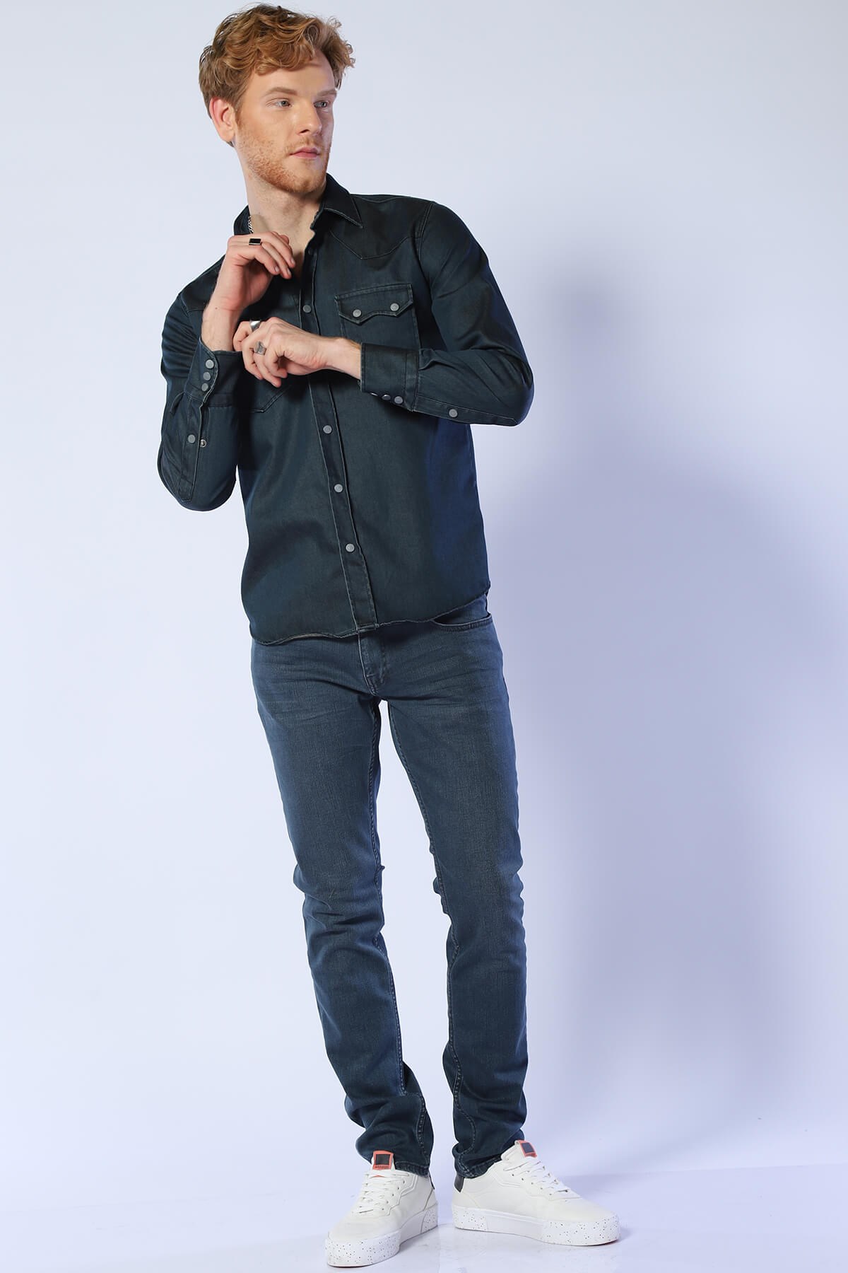 Erkek Skinny Fit  Düşük Bel Pantolon Panama 620-01 Dark BrownErkek Skinny Fit  Düşük Bel Pantolon Panama 620-01 Dark Brown