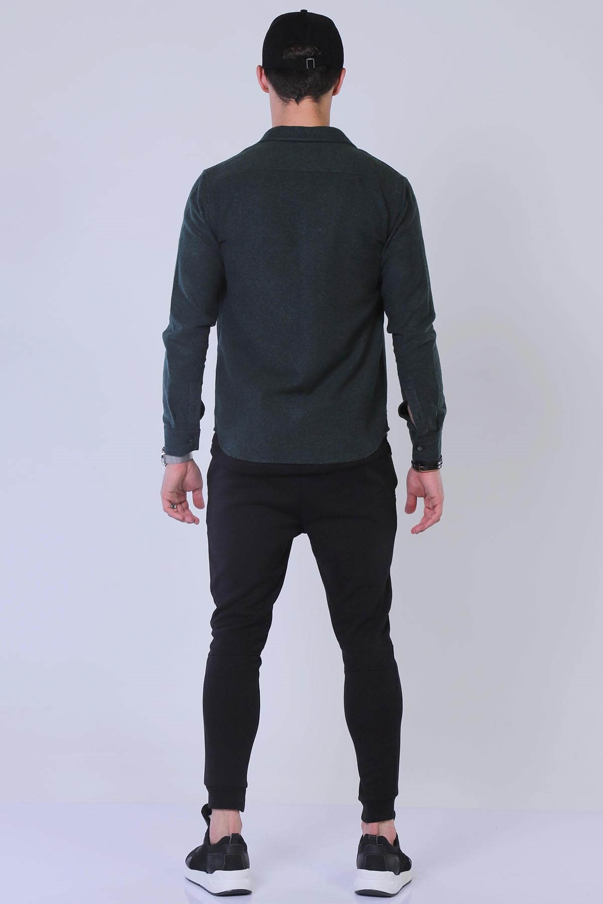 Erkek Slim Fit Gömlek Eg 1814 YESILErkek Slim Fit Gömlek Eg 1814 YESIL