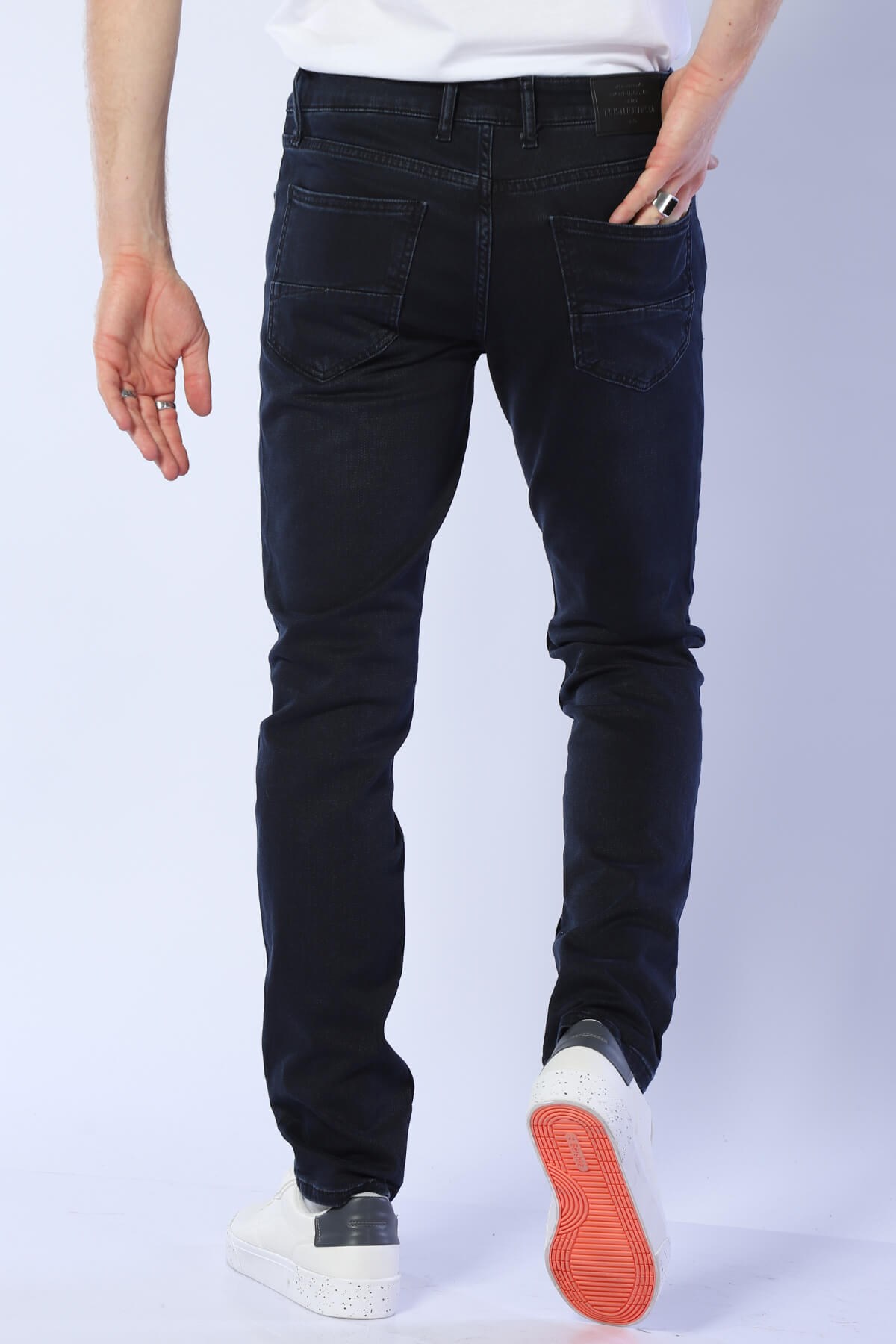 Erkek Slim Fit  Normal Bel Pantolon Gabon 622-01 Blue BlackErkek Slim Fit  Normal Bel Pantolon Gabon 622-01 Blue Black