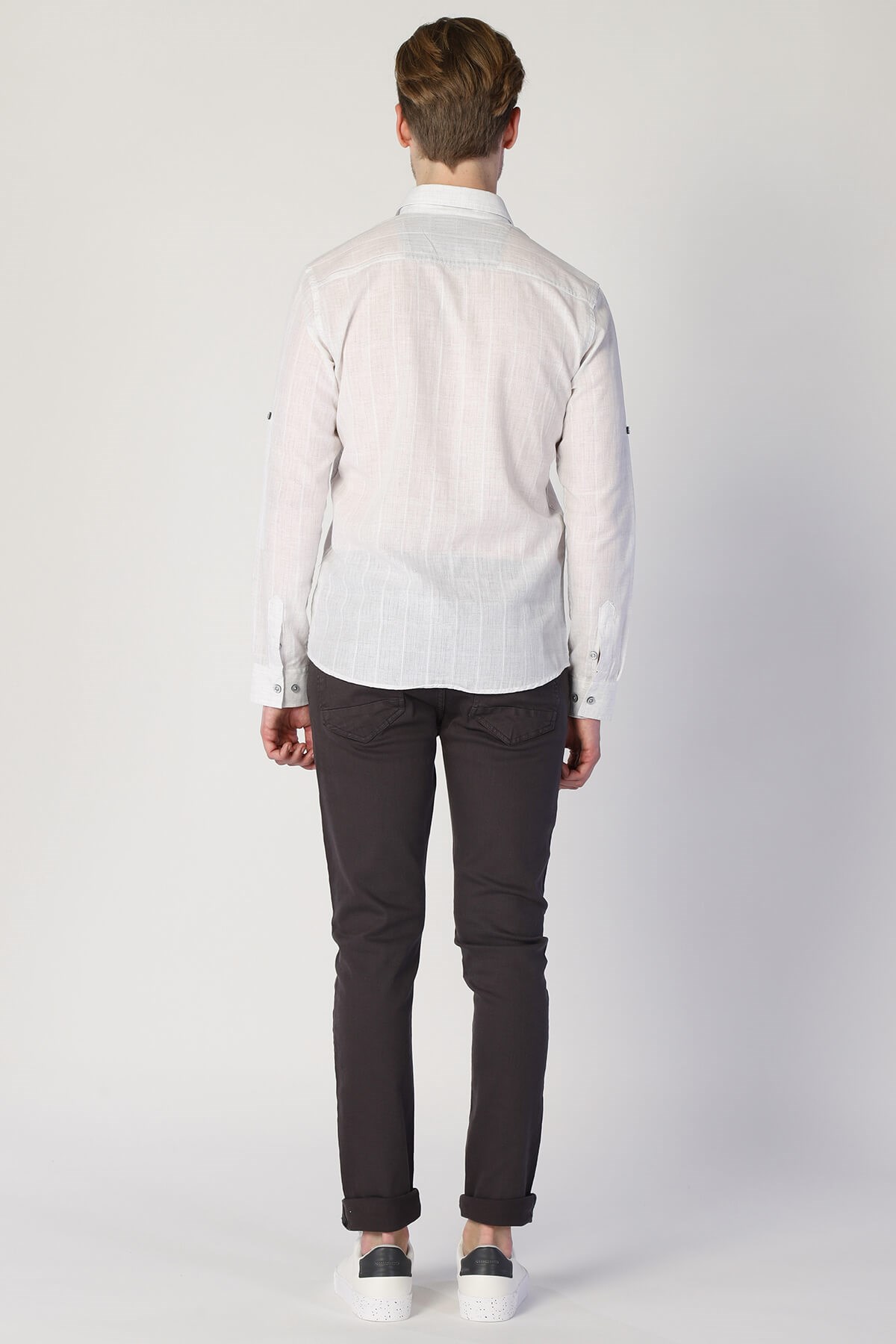 Erkek Slim Fit  Normal Bel Pantolon Gabon 540 gab GRIErkek Slim Fit  Normal Bel Pantolon Gabon 540 gab GRI