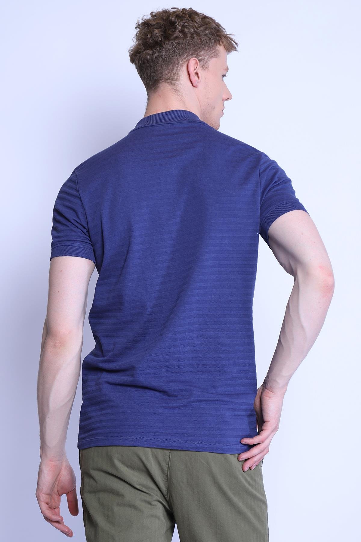 Erkek Slim Fit  Polo Yaka Tshirt Ets 2102 ab ROYALErkek Slim Fit  Polo Yaka Tshirt Ets 2102 ab ROYAL