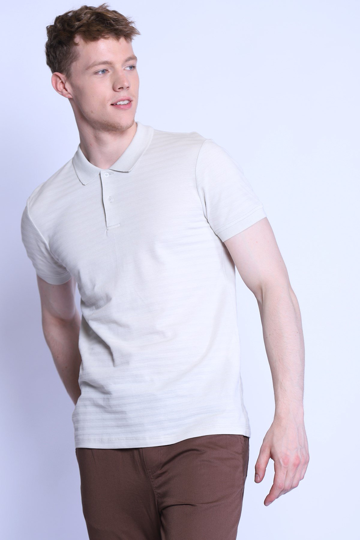 Erkek Slim Fit  Polo Yaka Tshirt Ets 2102 ab TAŞErkek Slim Fit  Polo Yaka Tshirt Ets 2102 ab TAŞ