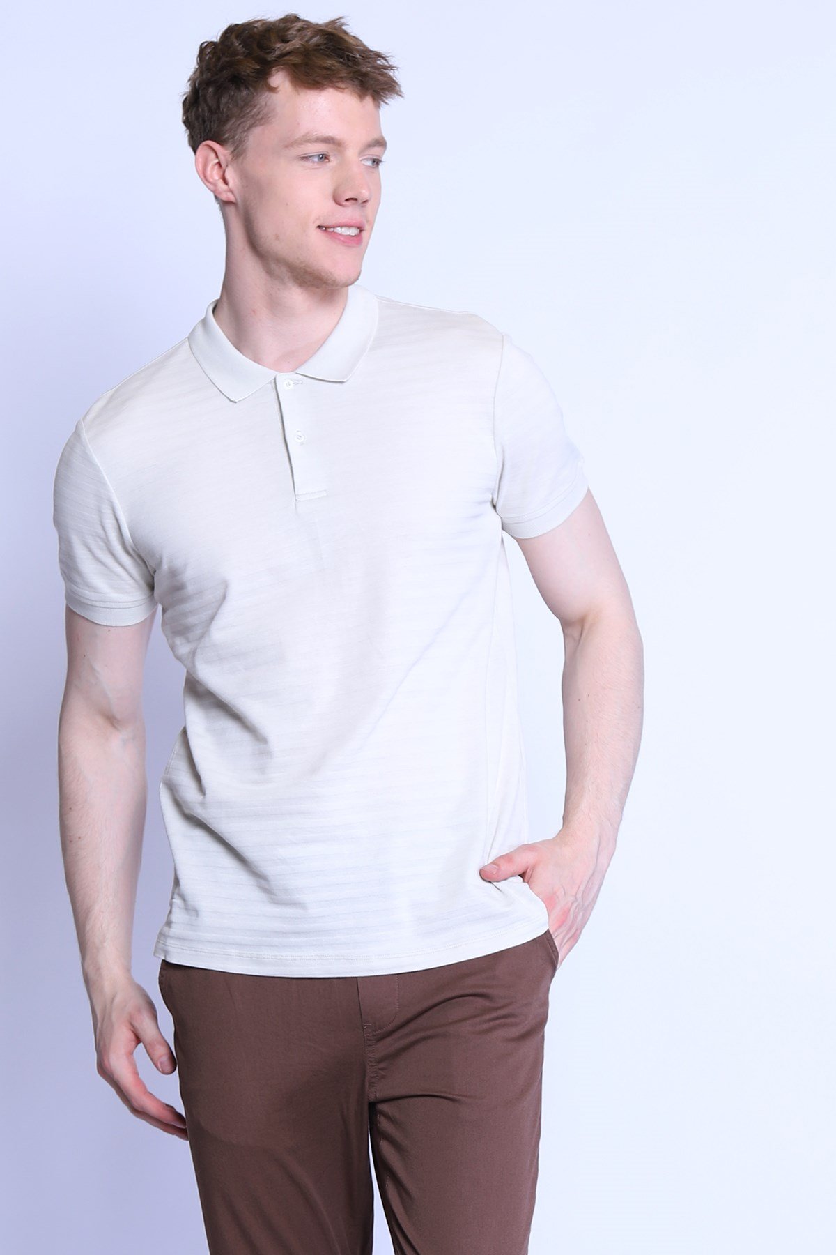 Erkek Slim Fit  Polo Yaka Tshirt Ets 2102 ab TAŞErkek Slim Fit  Polo Yaka Tshirt Ets 2102 ab TAŞ