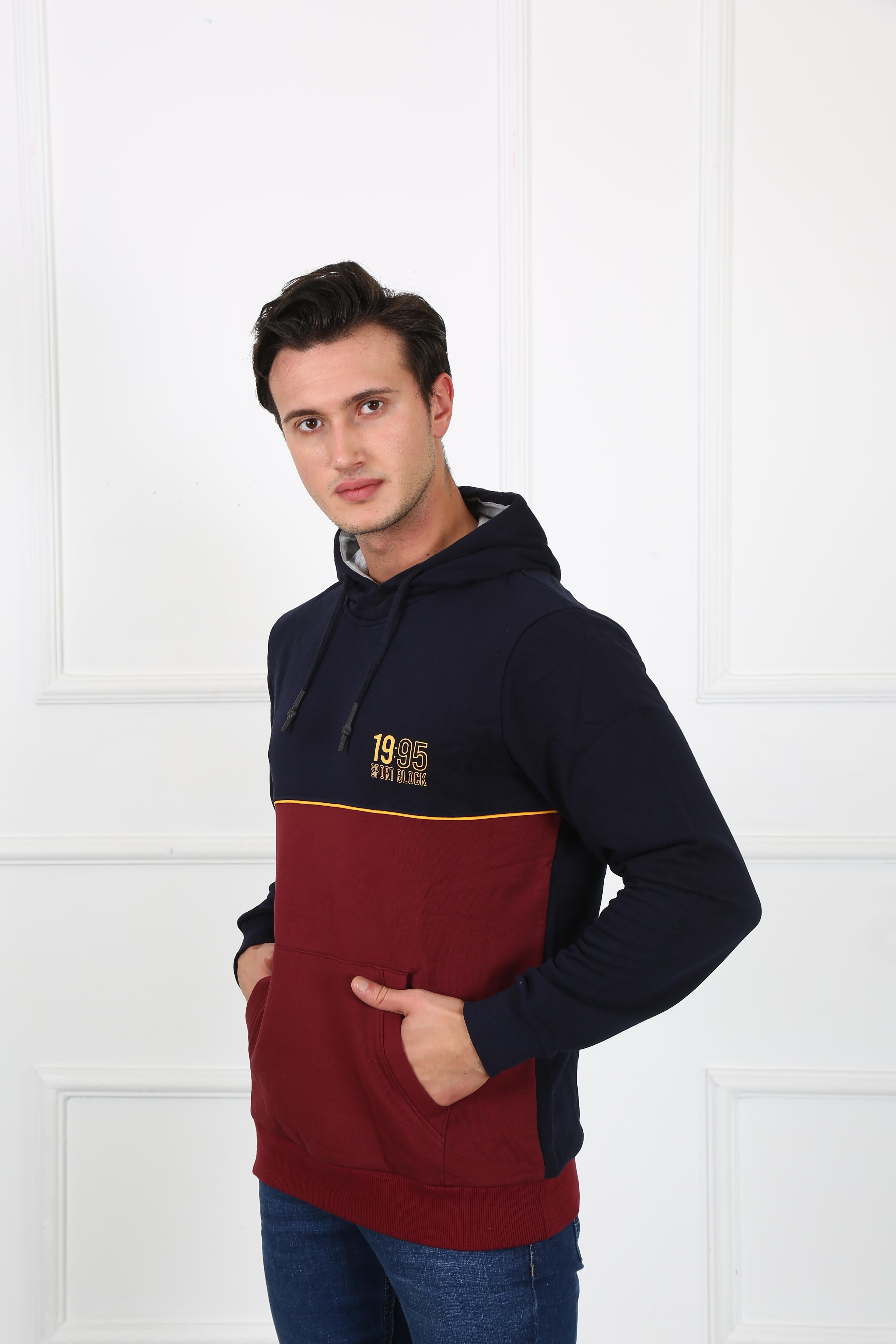 Erkek Slim Fit Sweatshirt Esw 1358 (t) LACIVERTErkek Slim Fit Sweatshirt Esw 1358 (t) LACIVERT