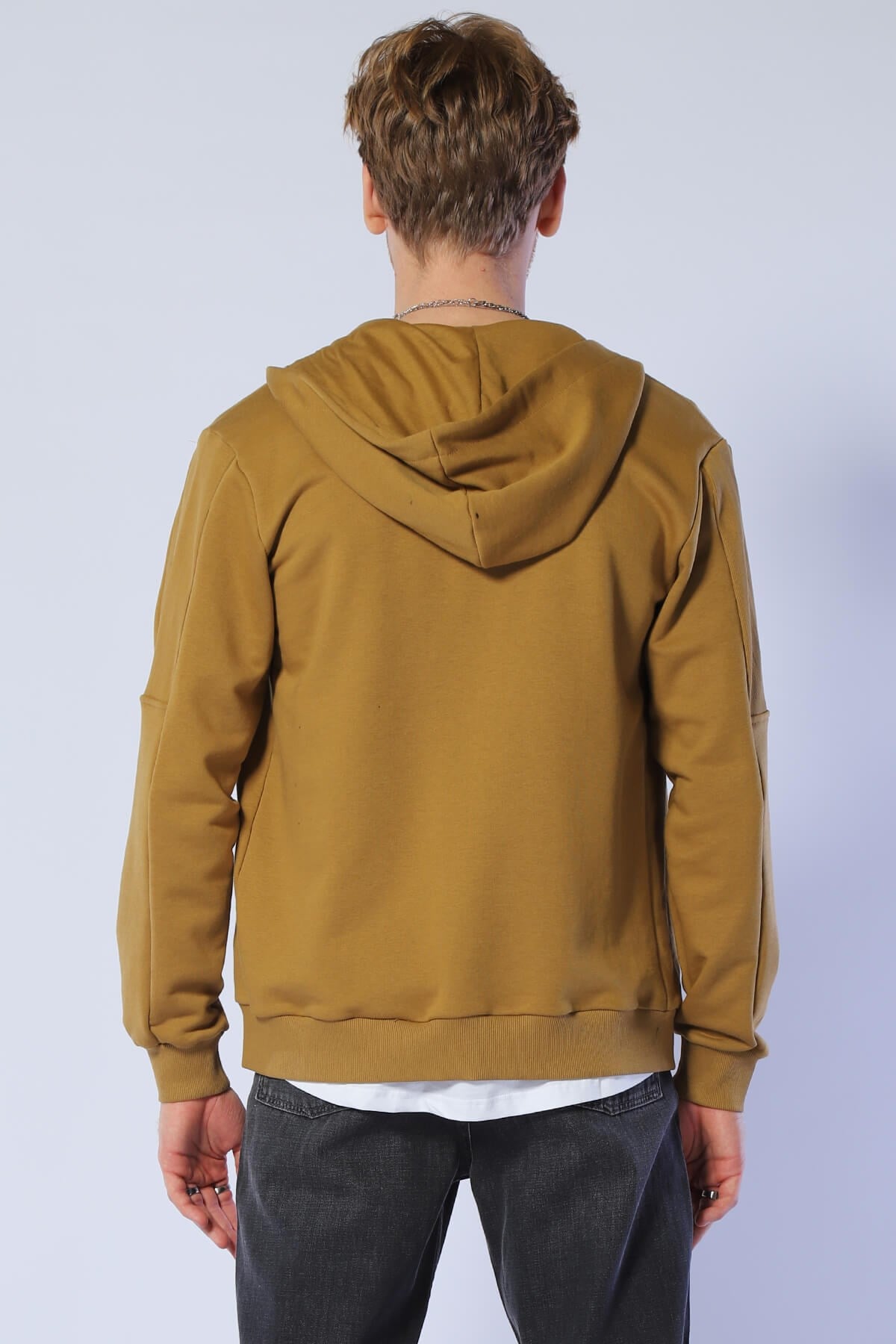 Erkek Slim Fit Sweatshirt Esw 1784 TÜTÜNErkek Slim Fit Sweatshirt Esw 1784 TÜTÜN